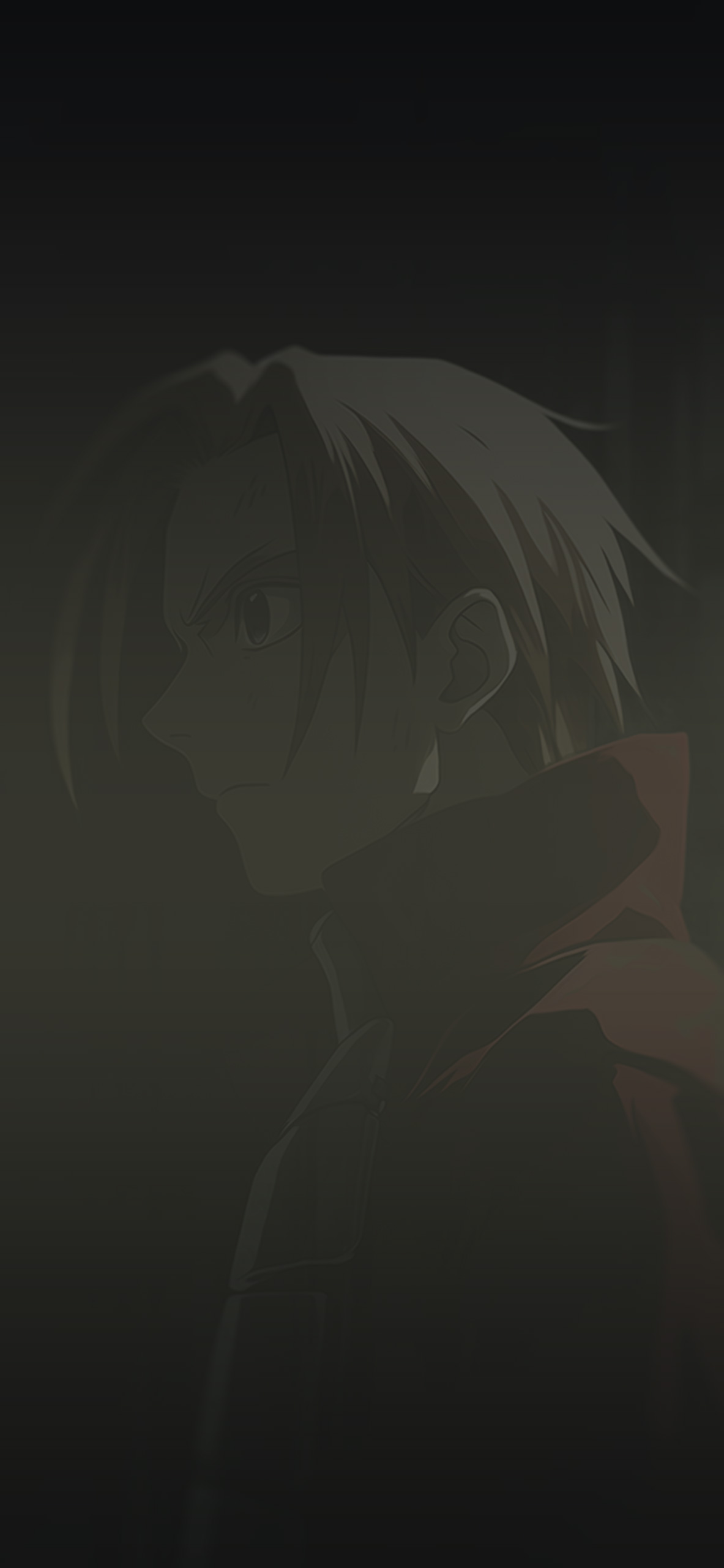Fullmetal Alchemist Edward Elric Dark Wallpaper for iPhone 4k