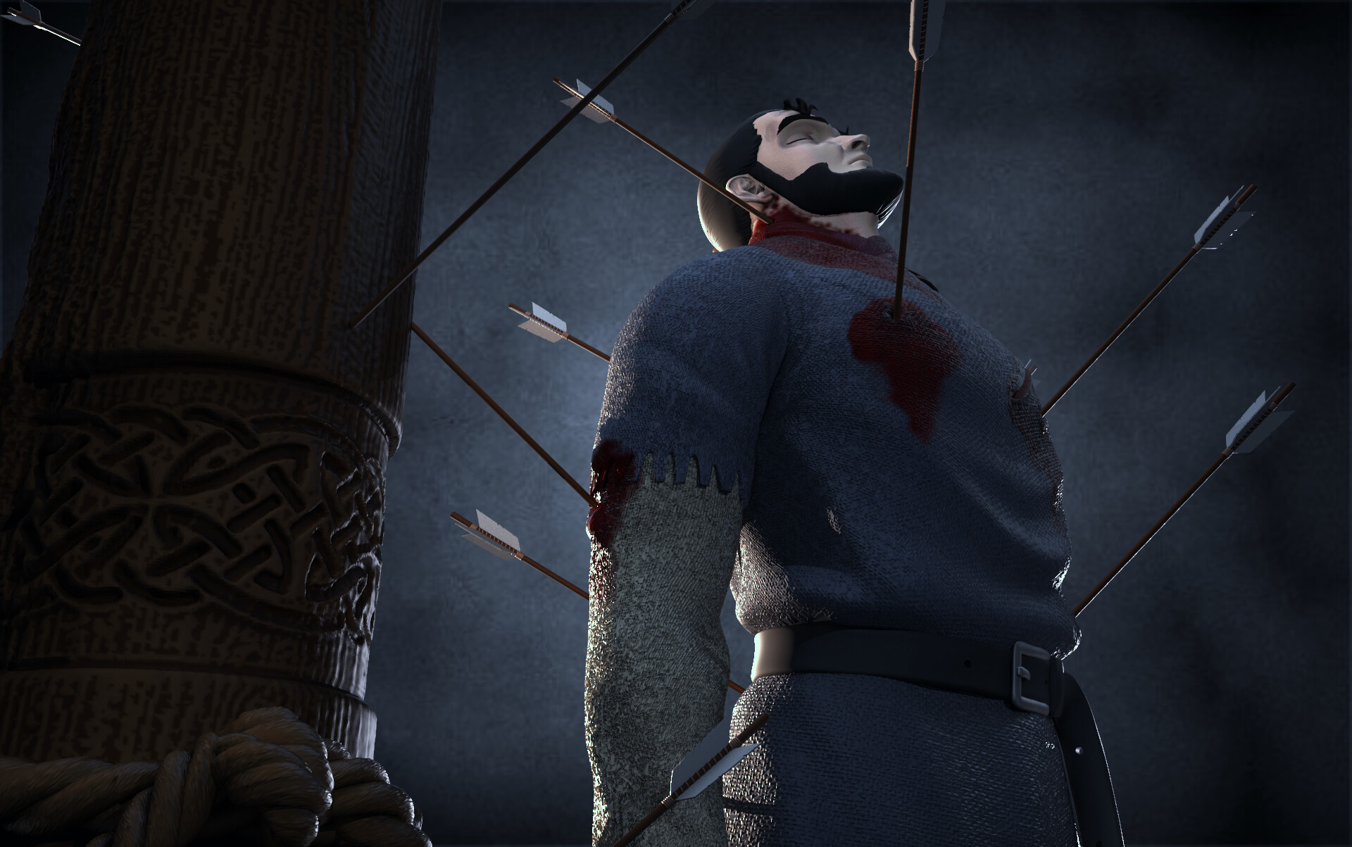 Death of Thors. Vinlan saga fan art