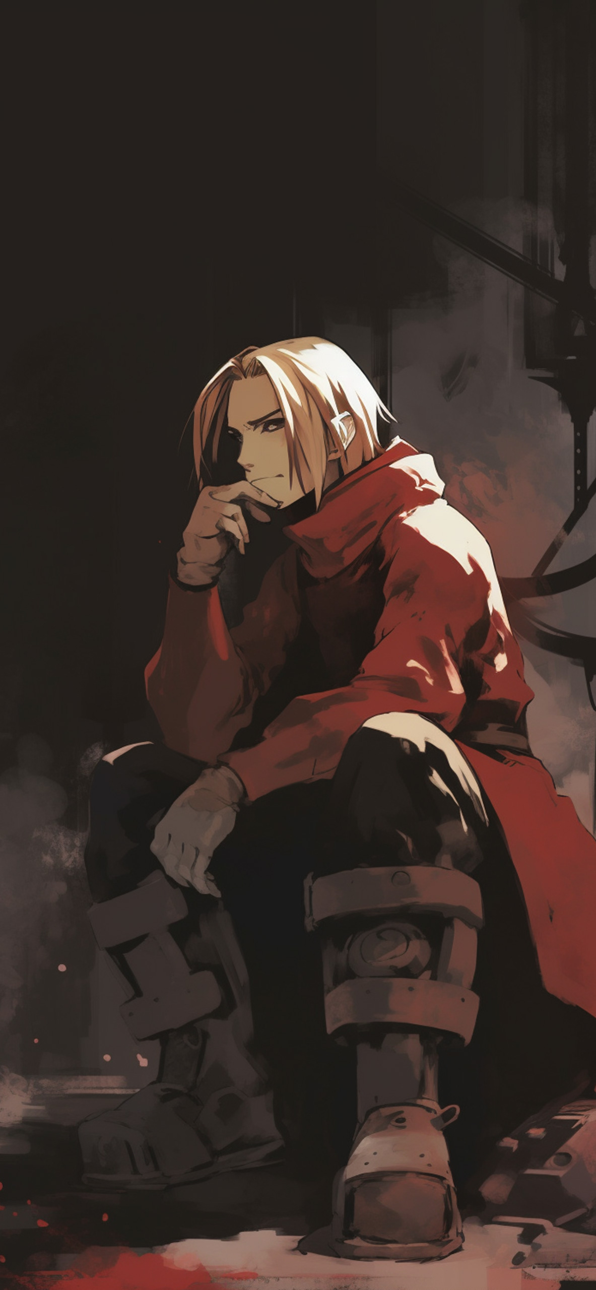 Fullmetal Alchemist Edward Dark