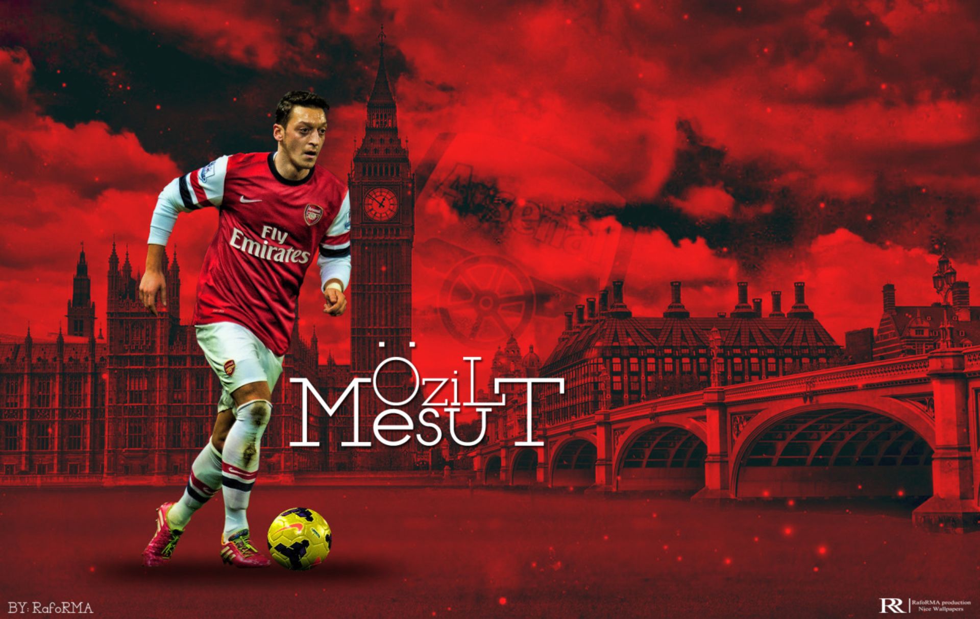 HD desktop wallpaper: Sports, Soccer, Arsenal F C, Mesut Özil download free picture