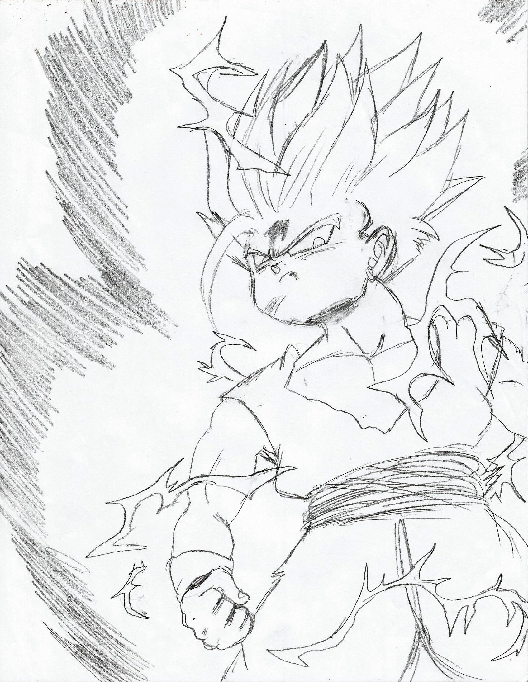 Custom Drawing - The powerful Broly from Dragon Ball | Personajes de dragon  ball, Dragones, Dibujo manga