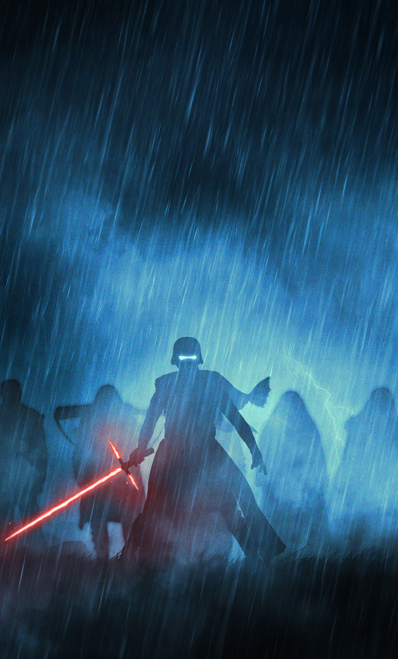 Kylo Ren With His Knights iPhone HD 4k Wallpaper, Image, Background, Photo and Picture