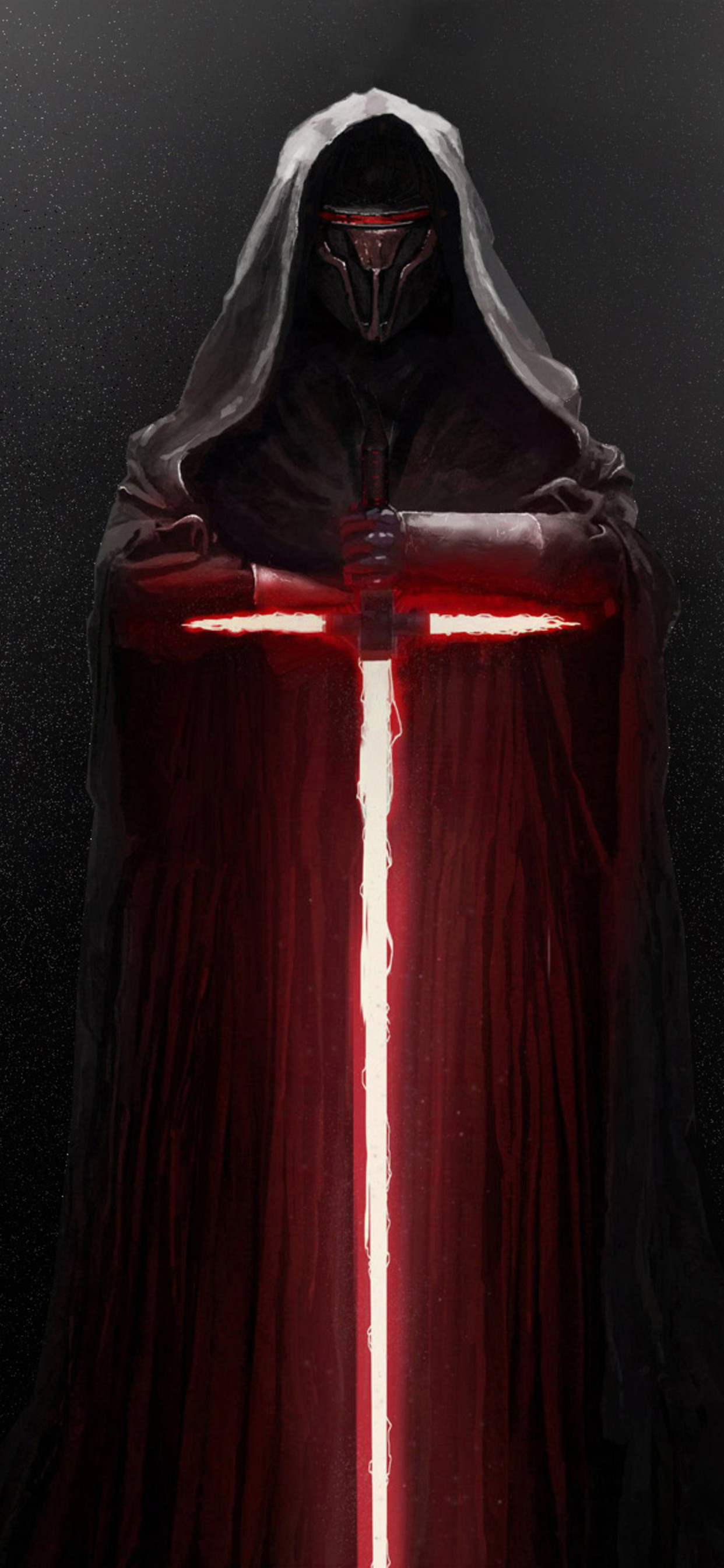 Kylo Ren Lightsaber Star Wars iPhone XS MAX HD 4k Wallpaper, Image, Background, Photo and Picture