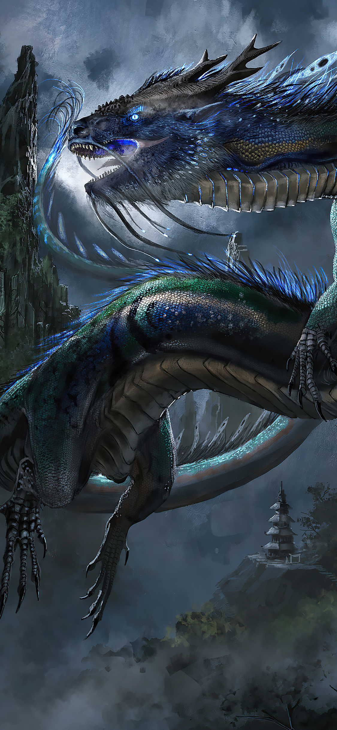 Dragon Monster 4k iPhone XS, iPhone 10, iPhone X HD 4k Wallpaper, Image, Background, Photo and Picture