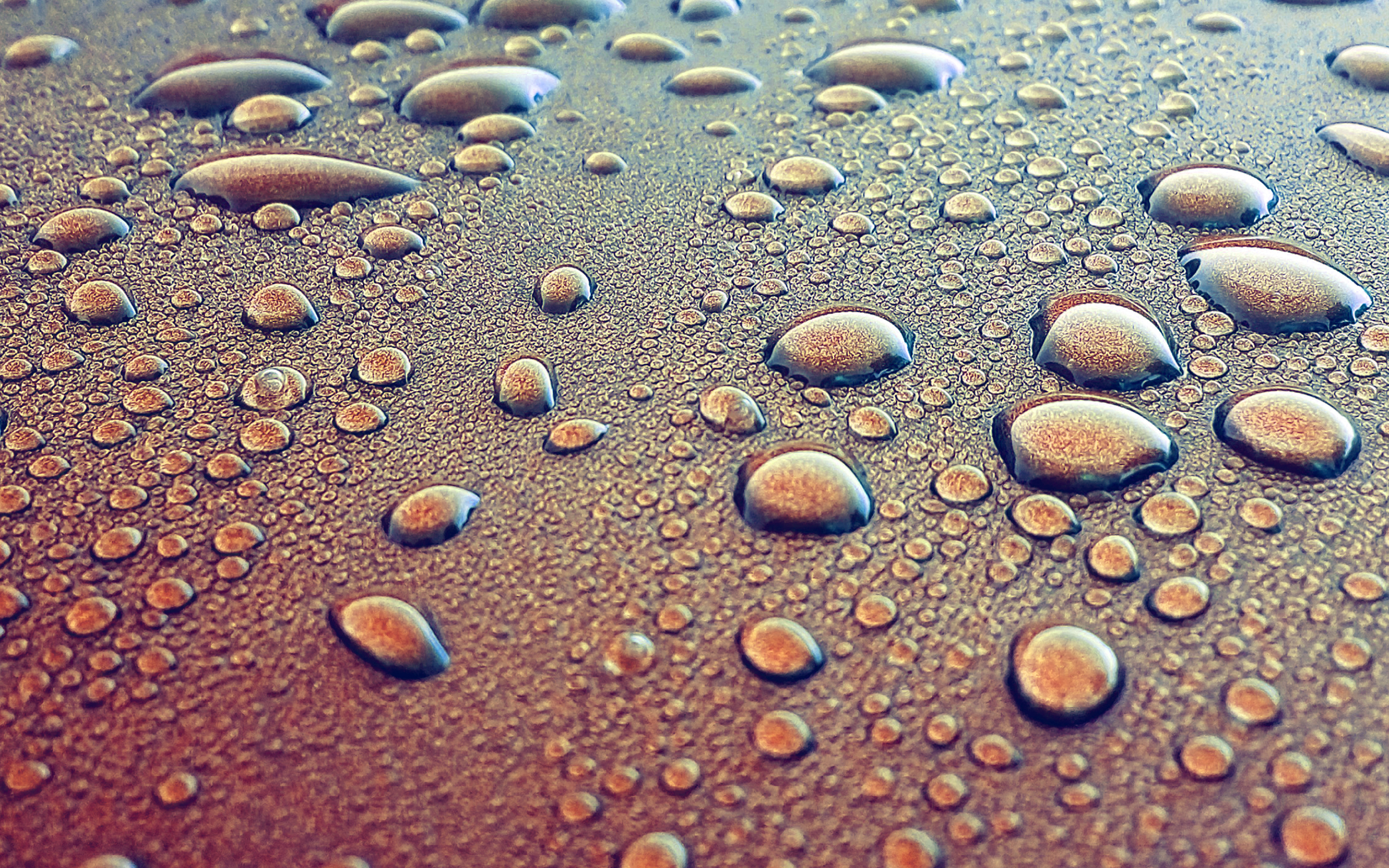 wallpaper for desktop, laptop. water drop rain cold blue pattern background bokeh blue