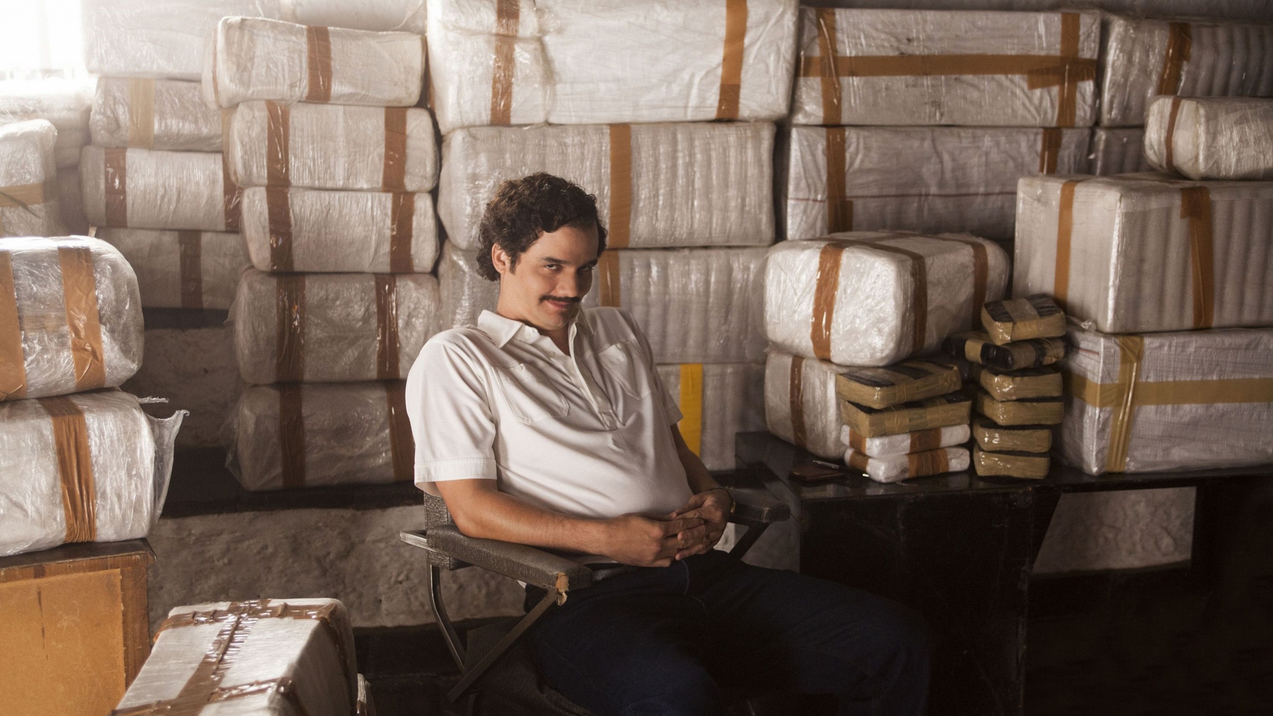 Wallpaper Narcos, serial, Wagner Moura, Pablo Escobar, Raúl Méndez, Movies