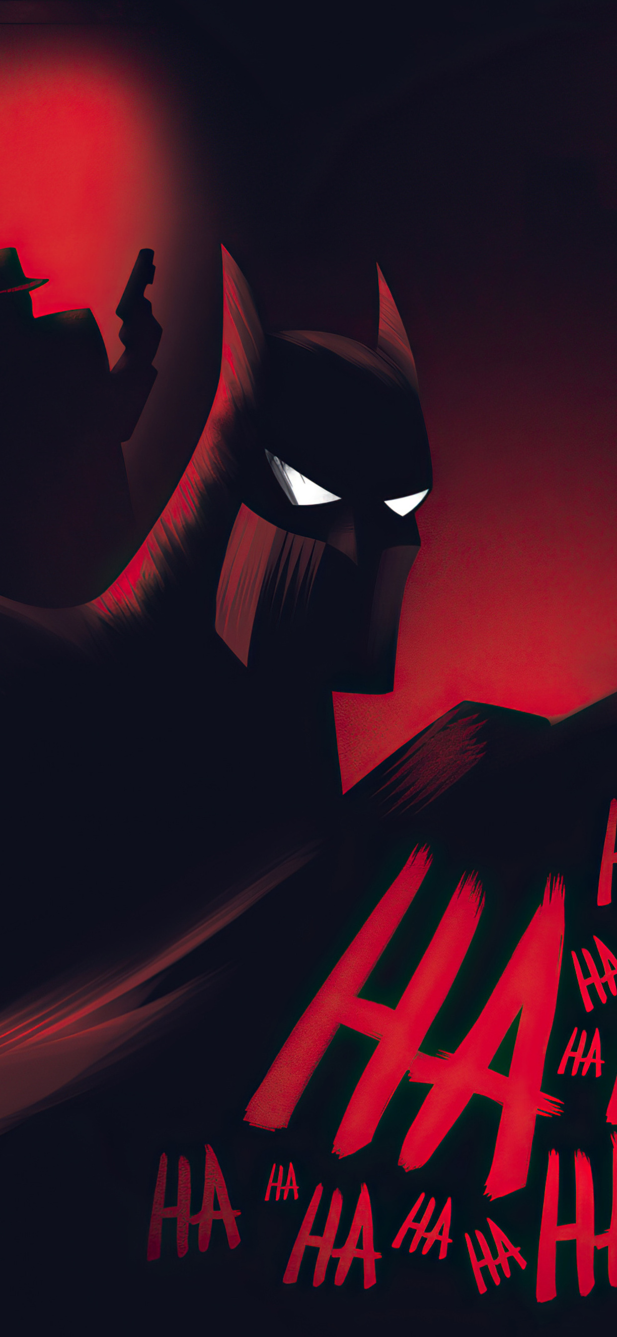 Batman Animated Series Artwork iPhone XS MAX HD 4k Wallpaper, Image, Background, Photo and Picture