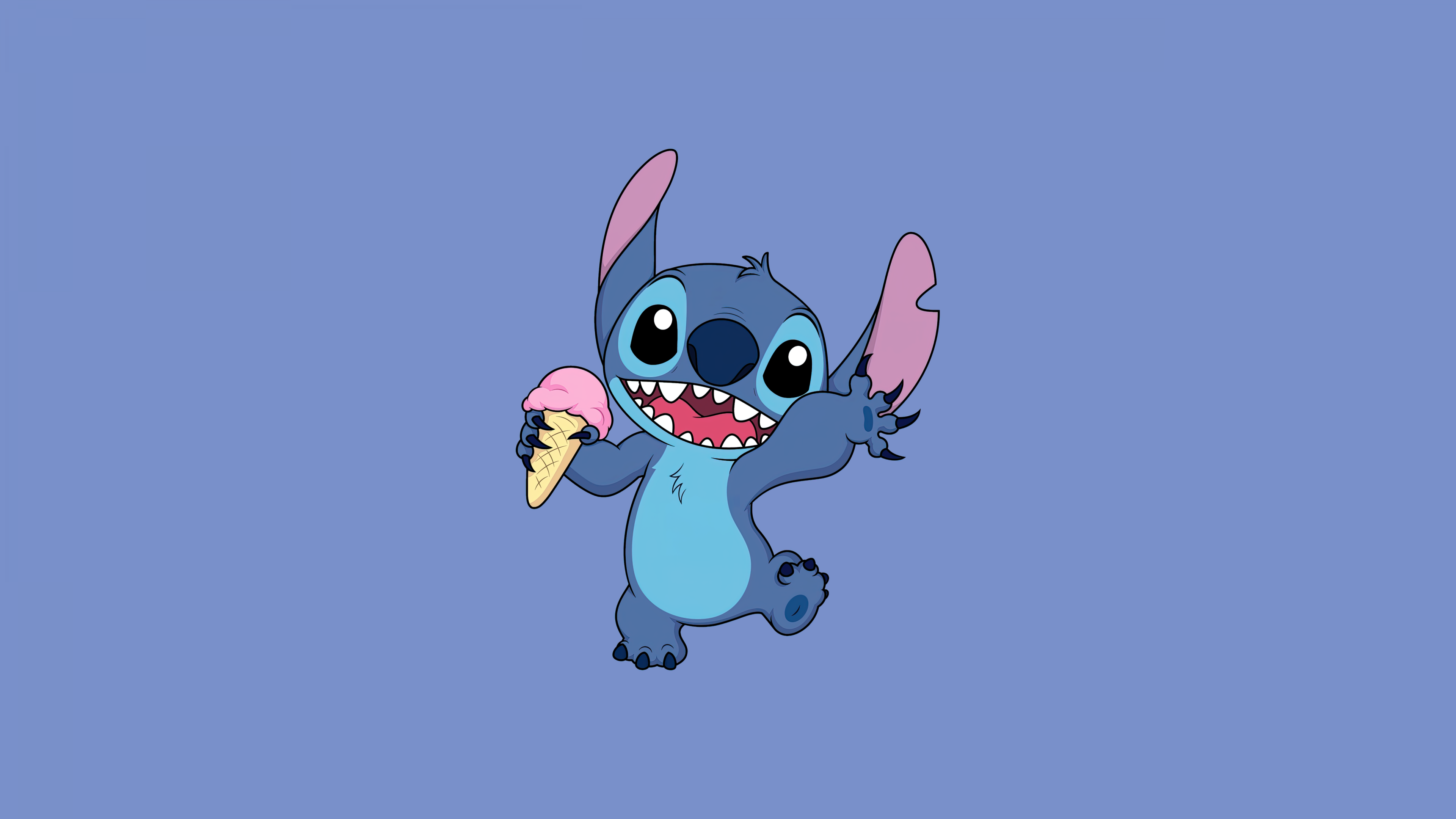 Stitch Wallpaper 4K, Disney, Cartoon