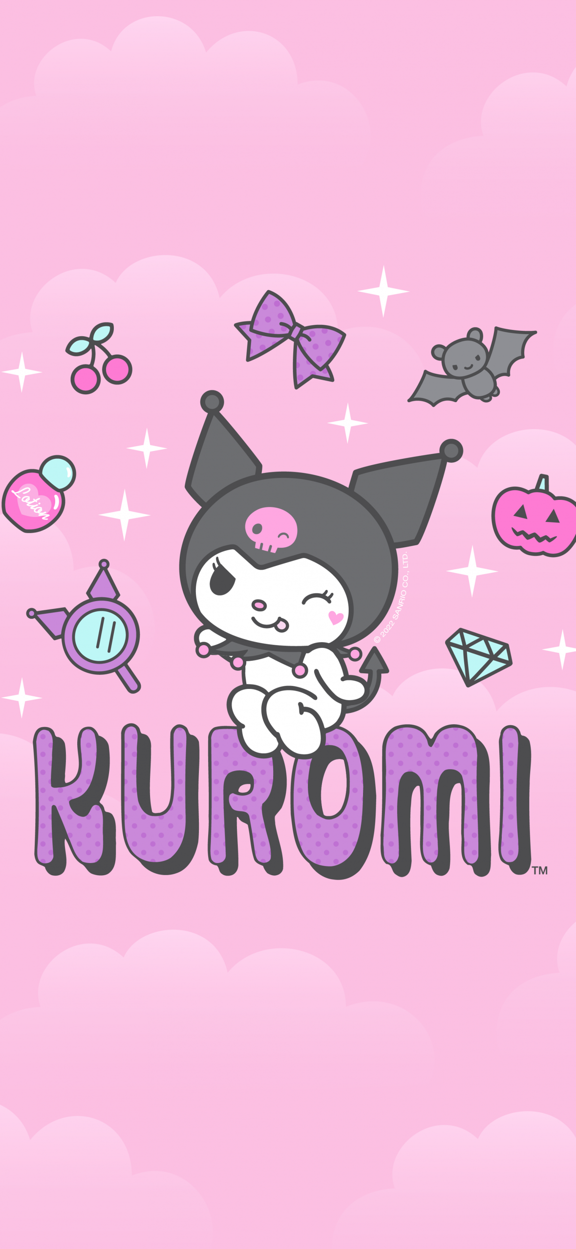 Kuromi Wallpaper 4K, Cartoon, Hello Kitty