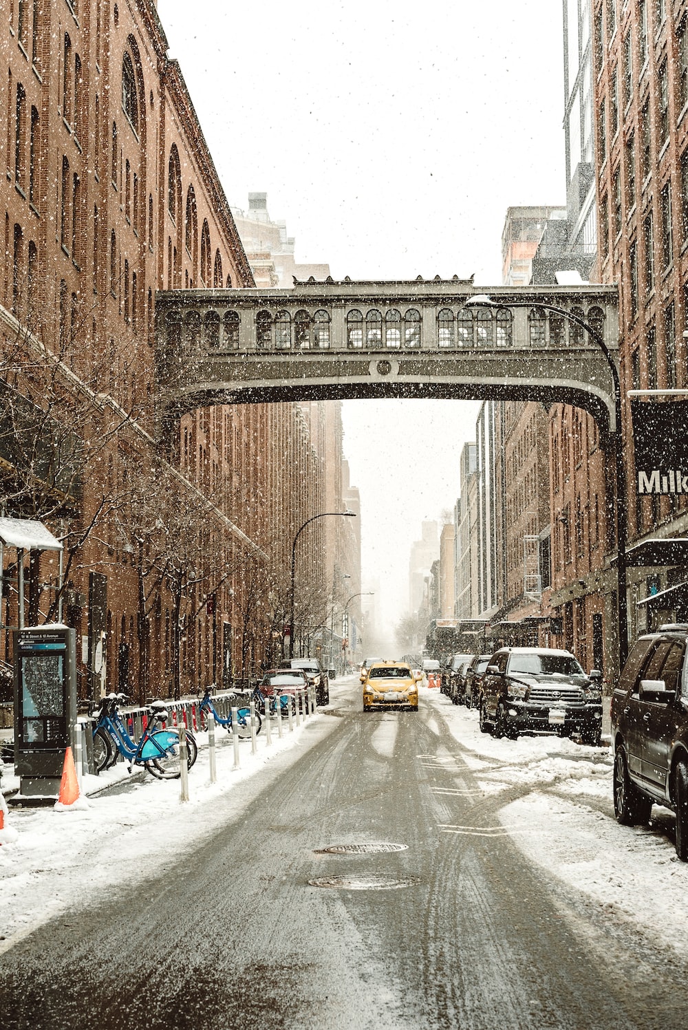 New York City Winter Picture. Download Free Image