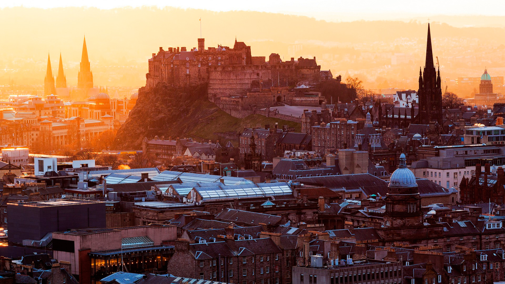 Man Made Edinburgh HD Wallpaper
