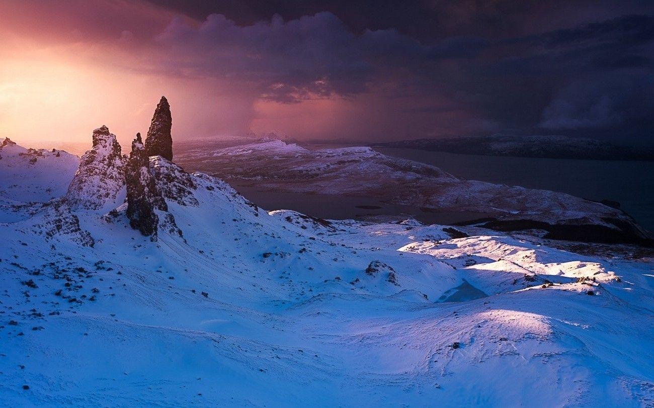 Winter in Scotland Wallpaper