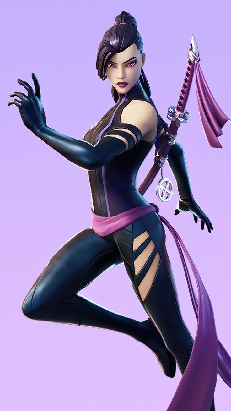 Psylocke Skin Fortnite 4K Ultra HD