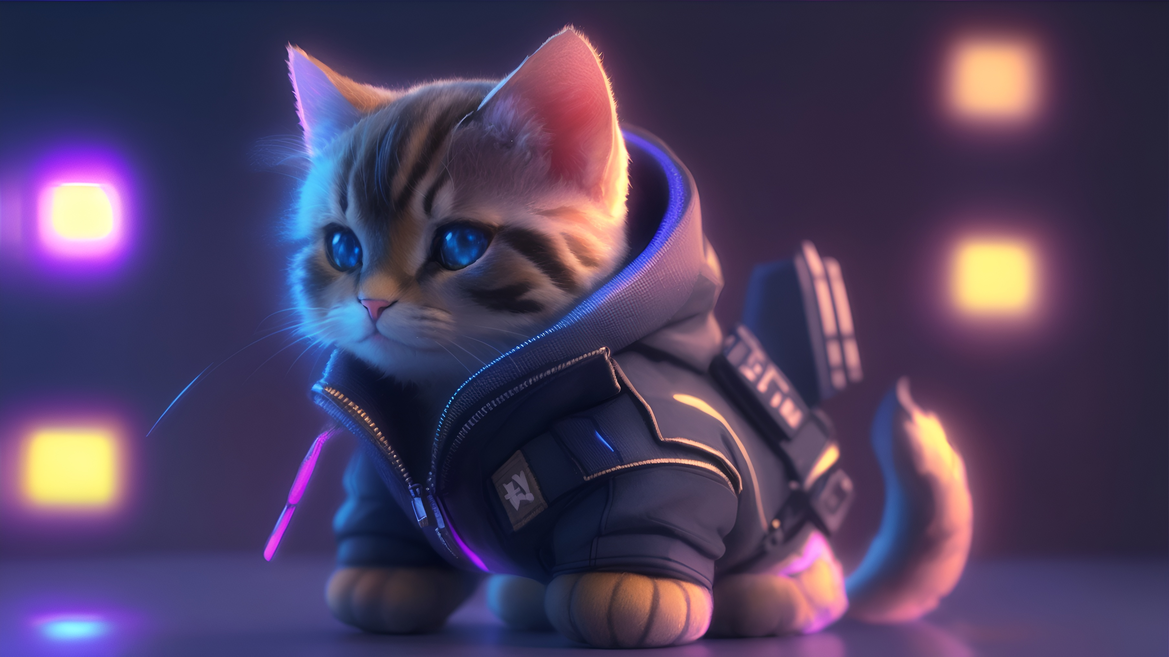 4K Cat Wallpaper and Background Image