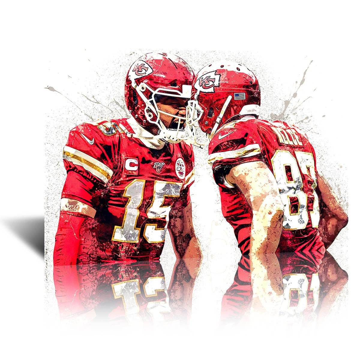 patrick mahomes and travis kelce wallpaper｜TikTok Search