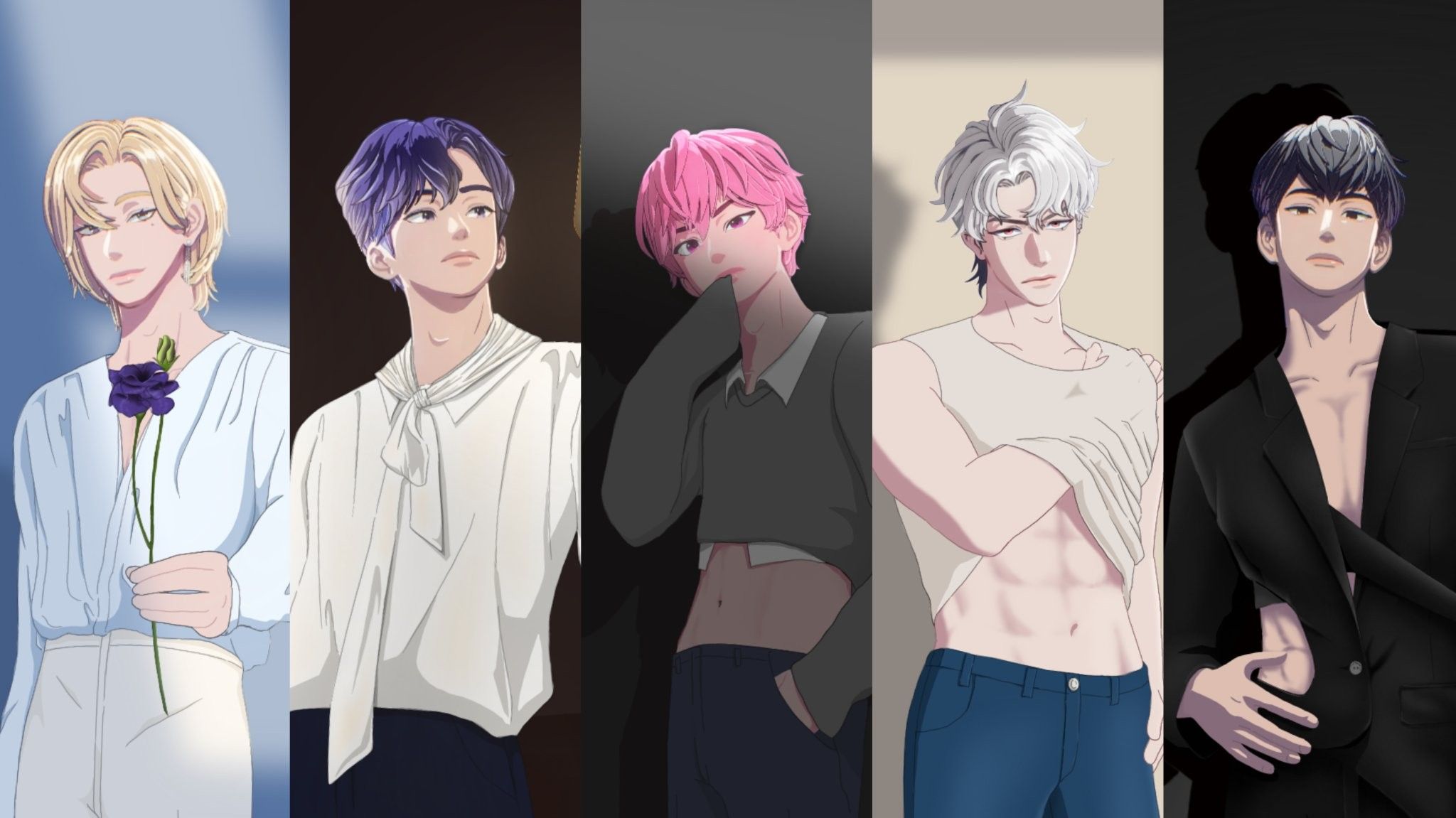 Noah, Yejun, Bamby, Eunho, Hamin / PLAVE in 2023