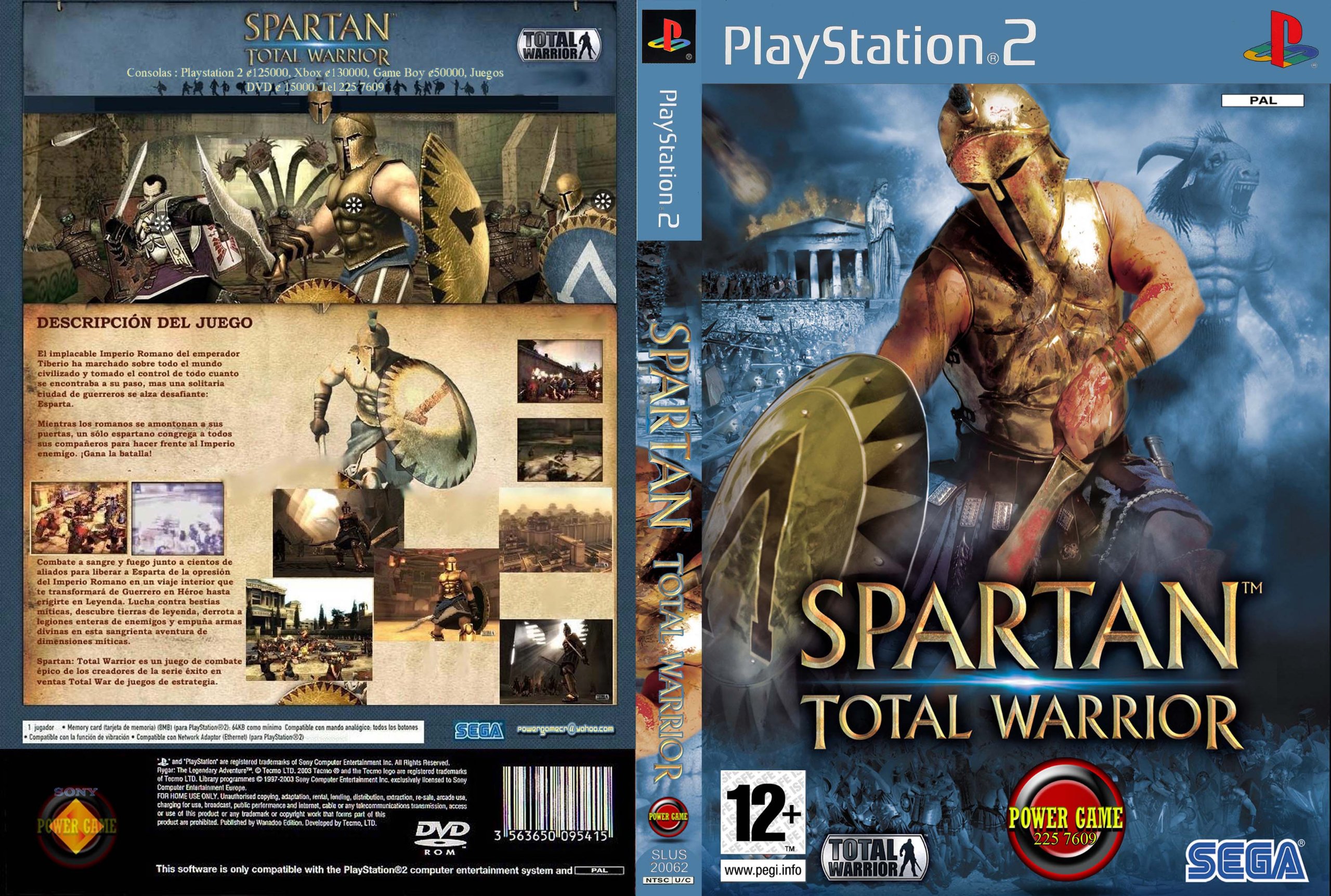 Spartan: Total Warrior (PS2), Video Games