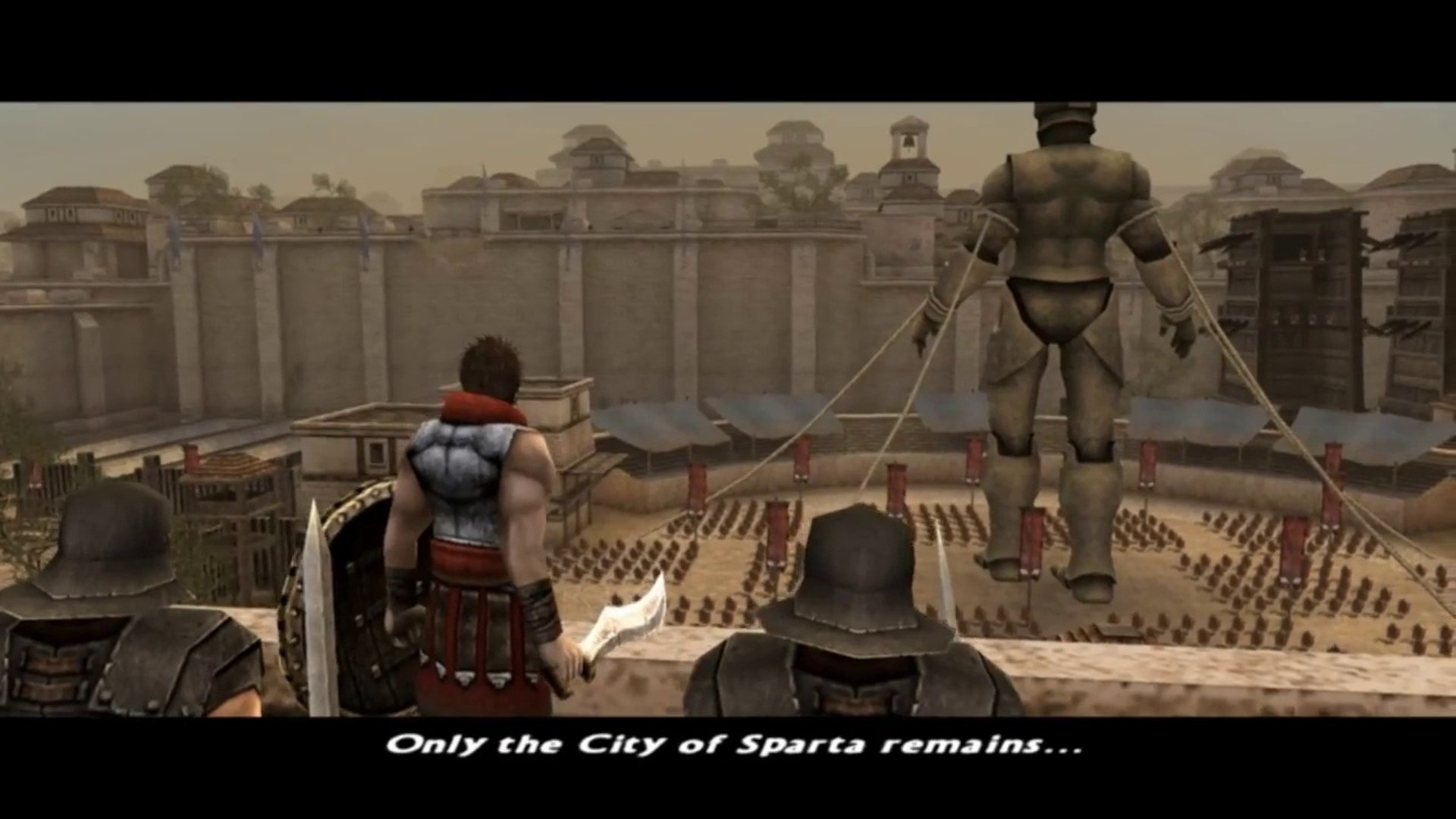 Spartan Total Warrior HD on PCSX2 Emulator (Widescreen Hack)