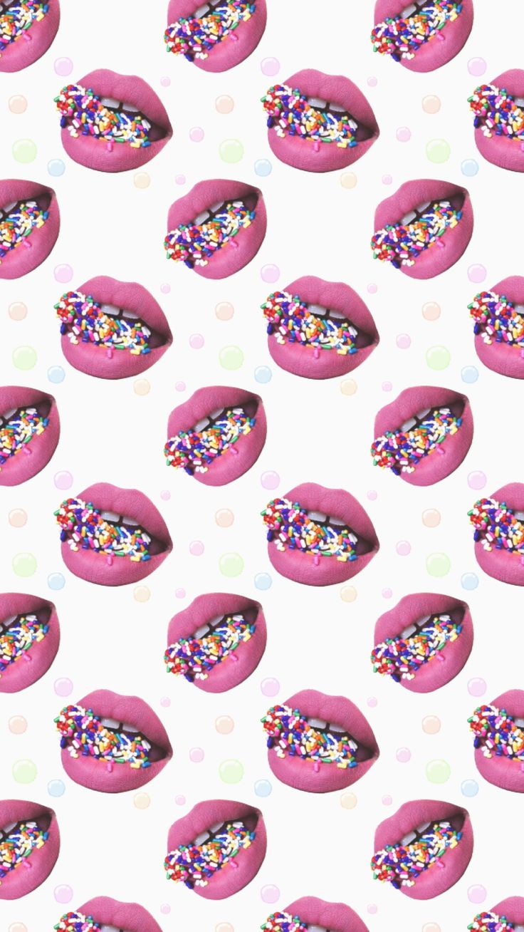 Candy lips. Wallpaper iphone ios7, Lip wallpaper, iPhone wallpaper