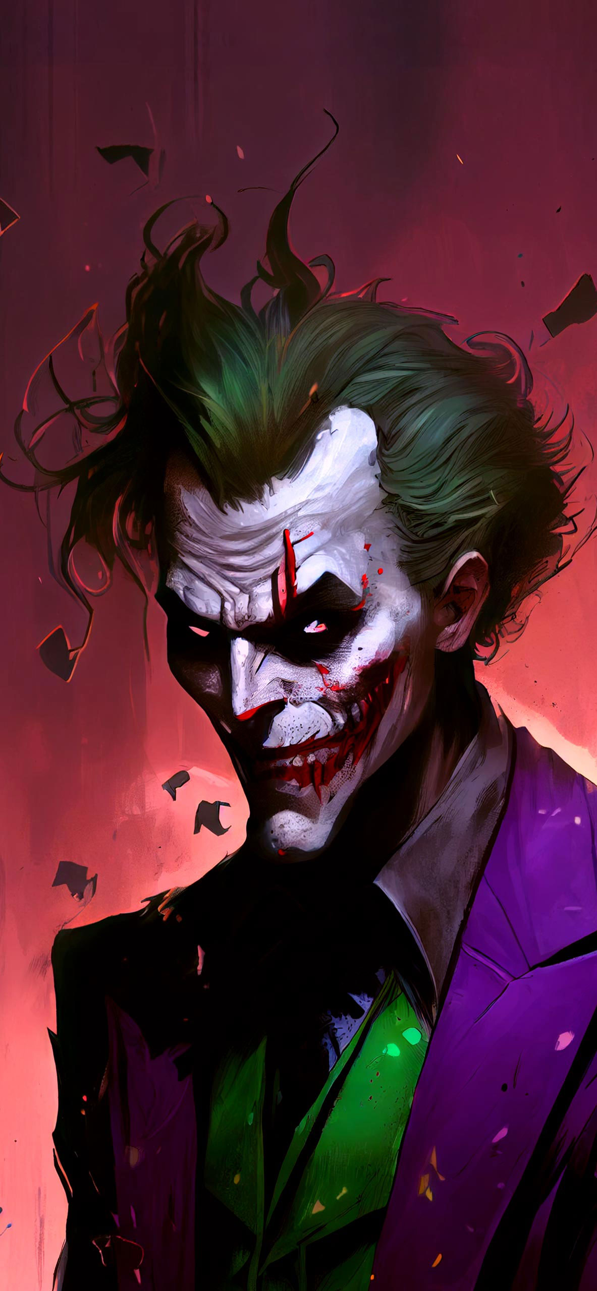 DC Joker Art Wallpaper DC Comics Wallpaper for iPhone