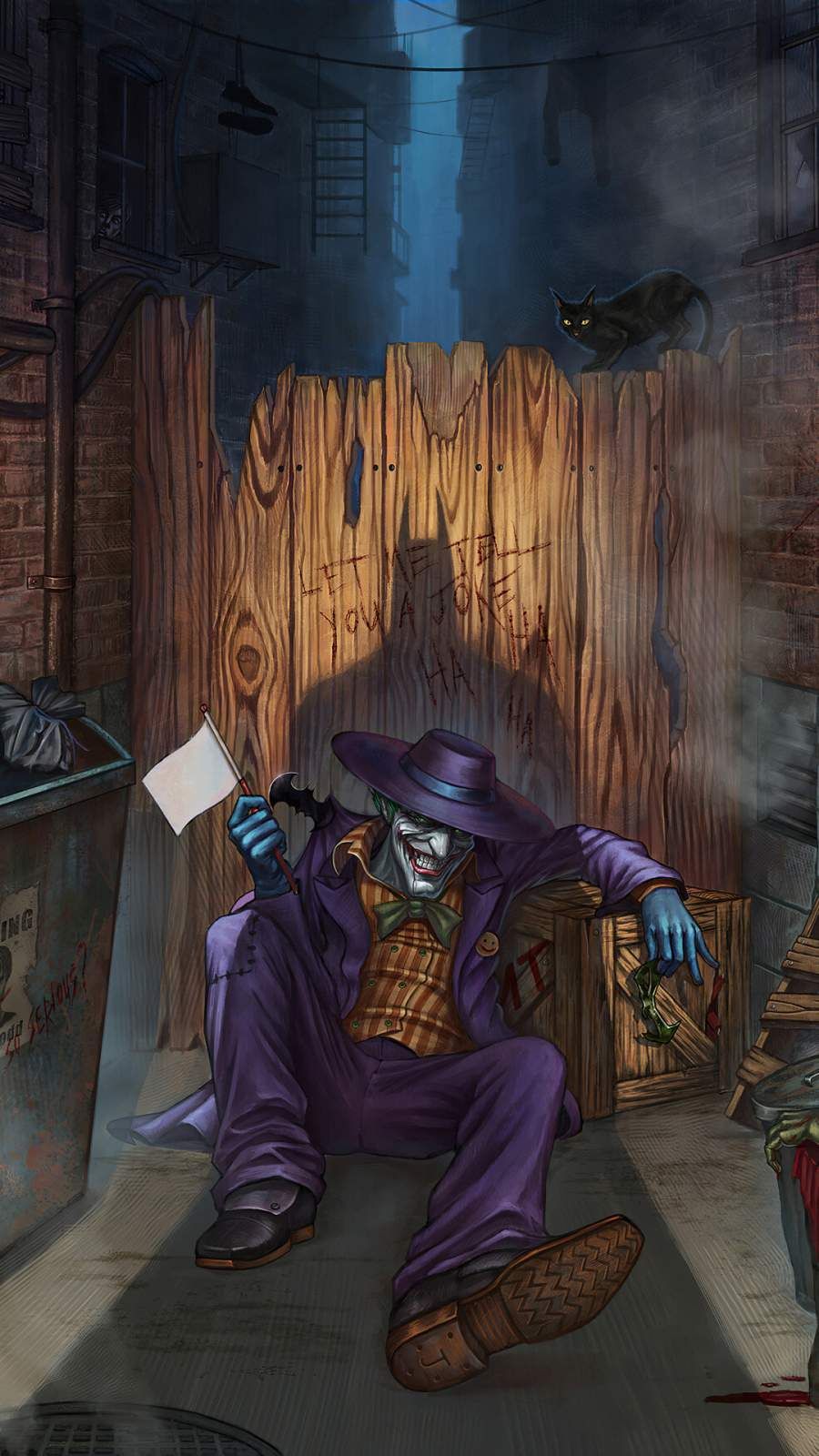 Joker Loser iPhone Wallpaper. Joker artwork, Joker cartoon, Joker art