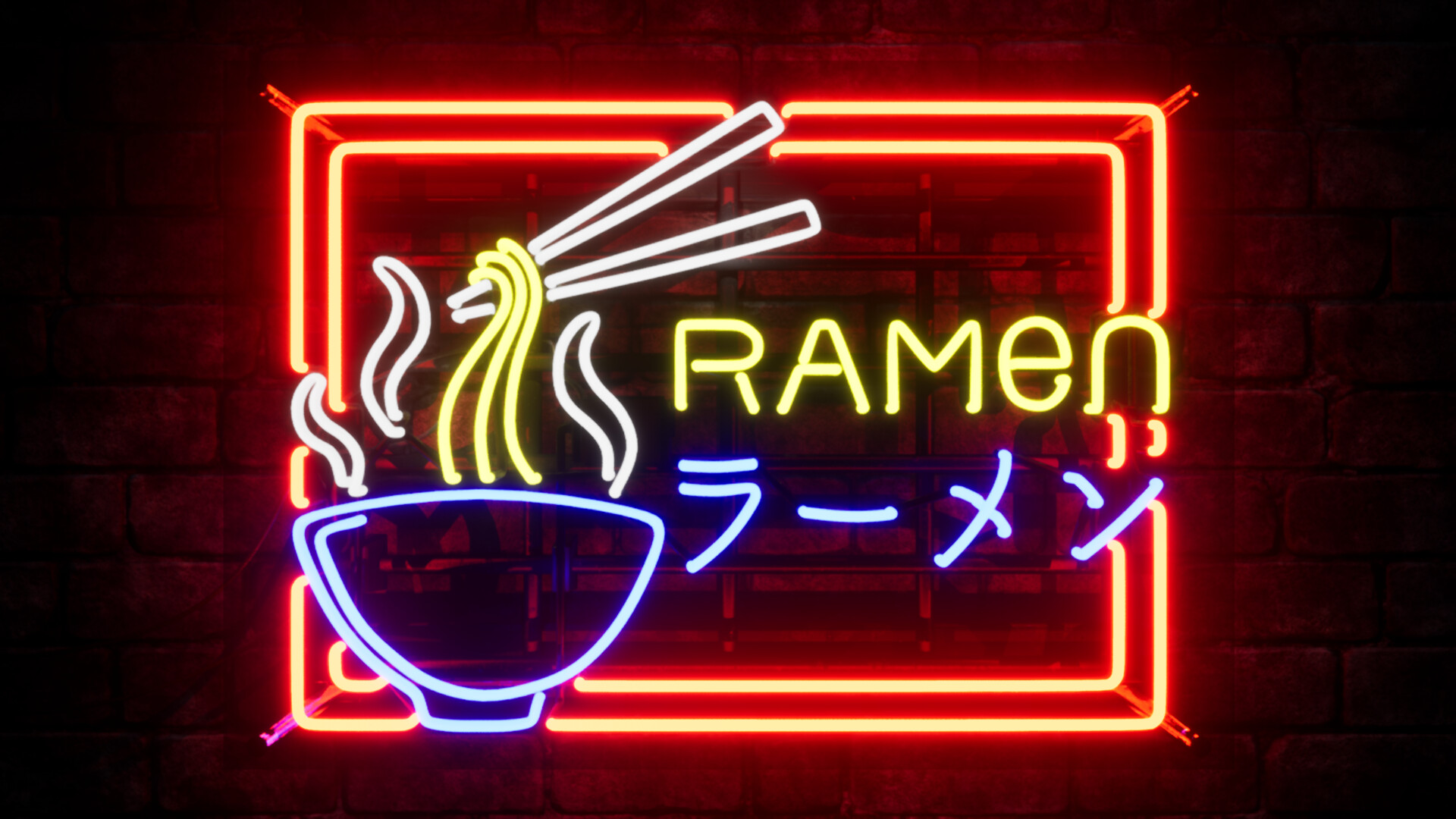 Neon Noodle Sign Wallpapers - Wallpaper Cave