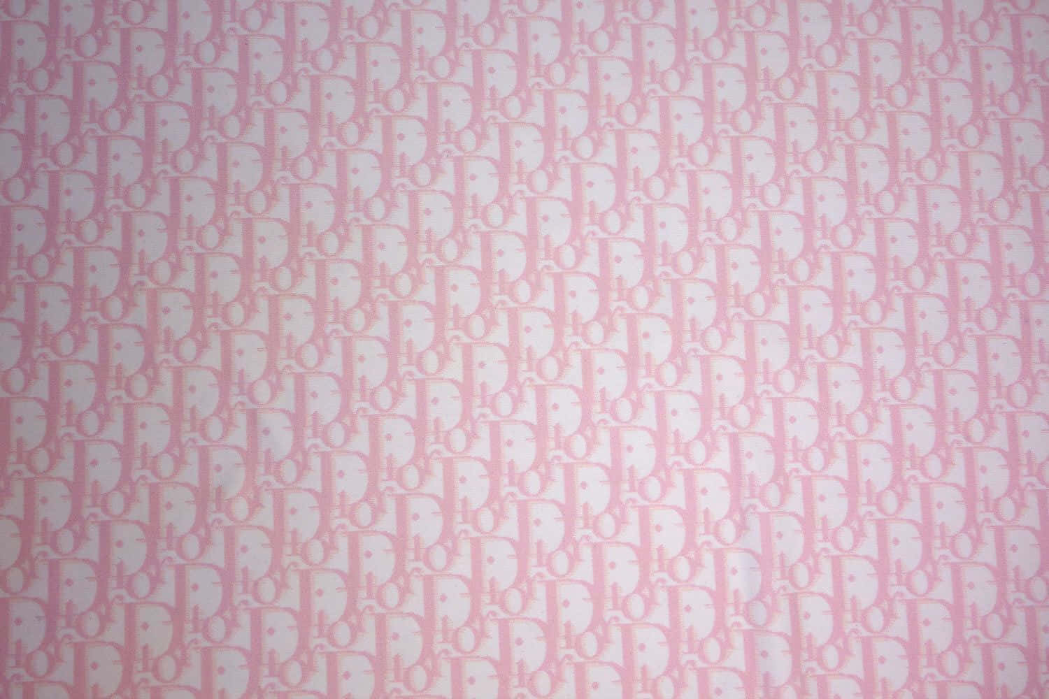 Pink Dior Wallpaper