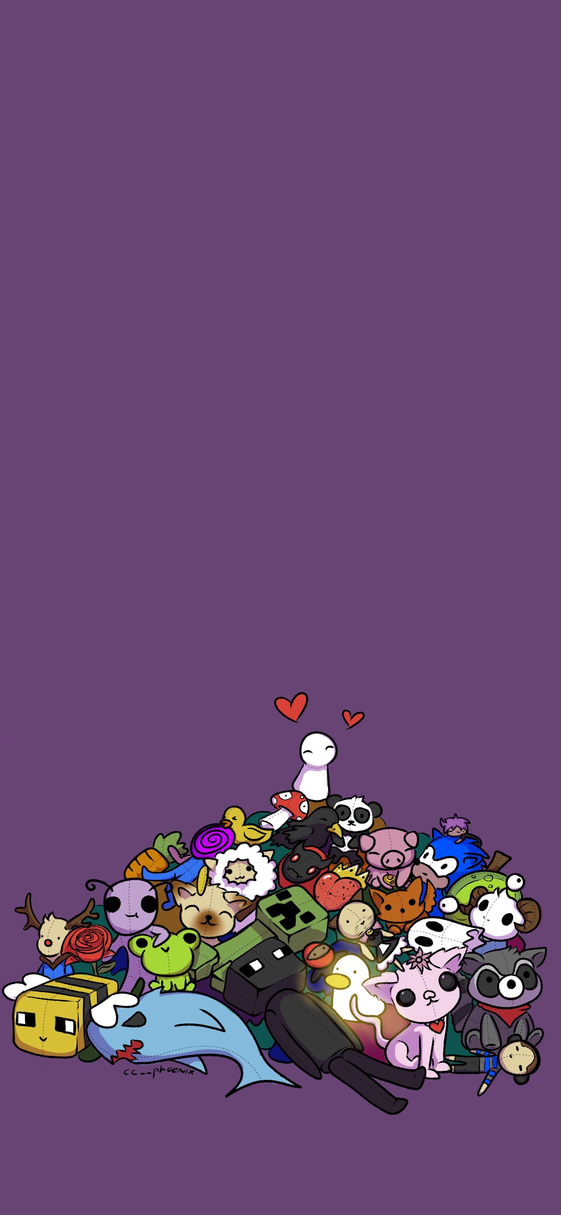 Ciara plushie wallpaper! #dsmpfanart #dreamfanart