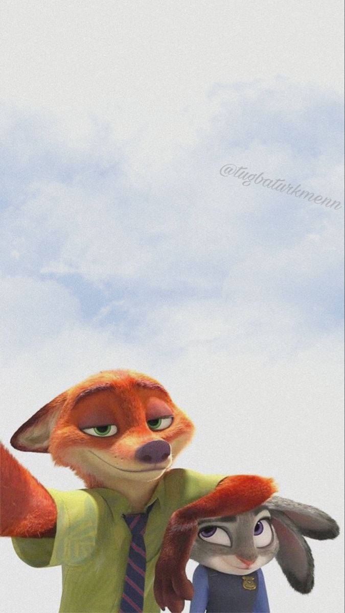 Nick and Judy Zootopia wallpaper