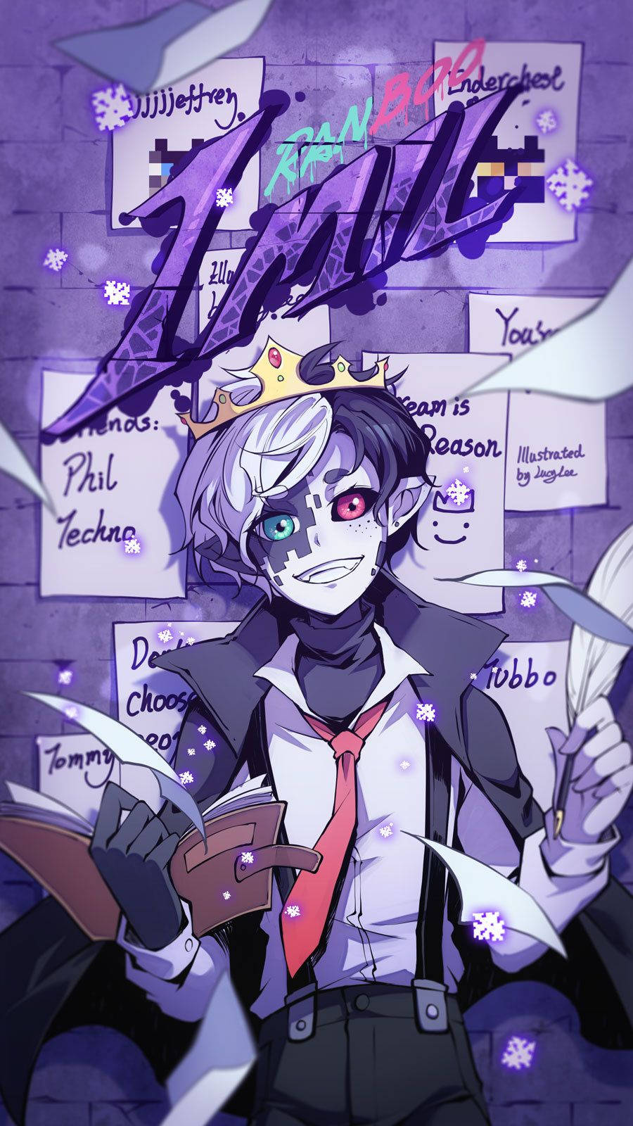 Download Ranboo Dsmp 1 Million Wallpaper