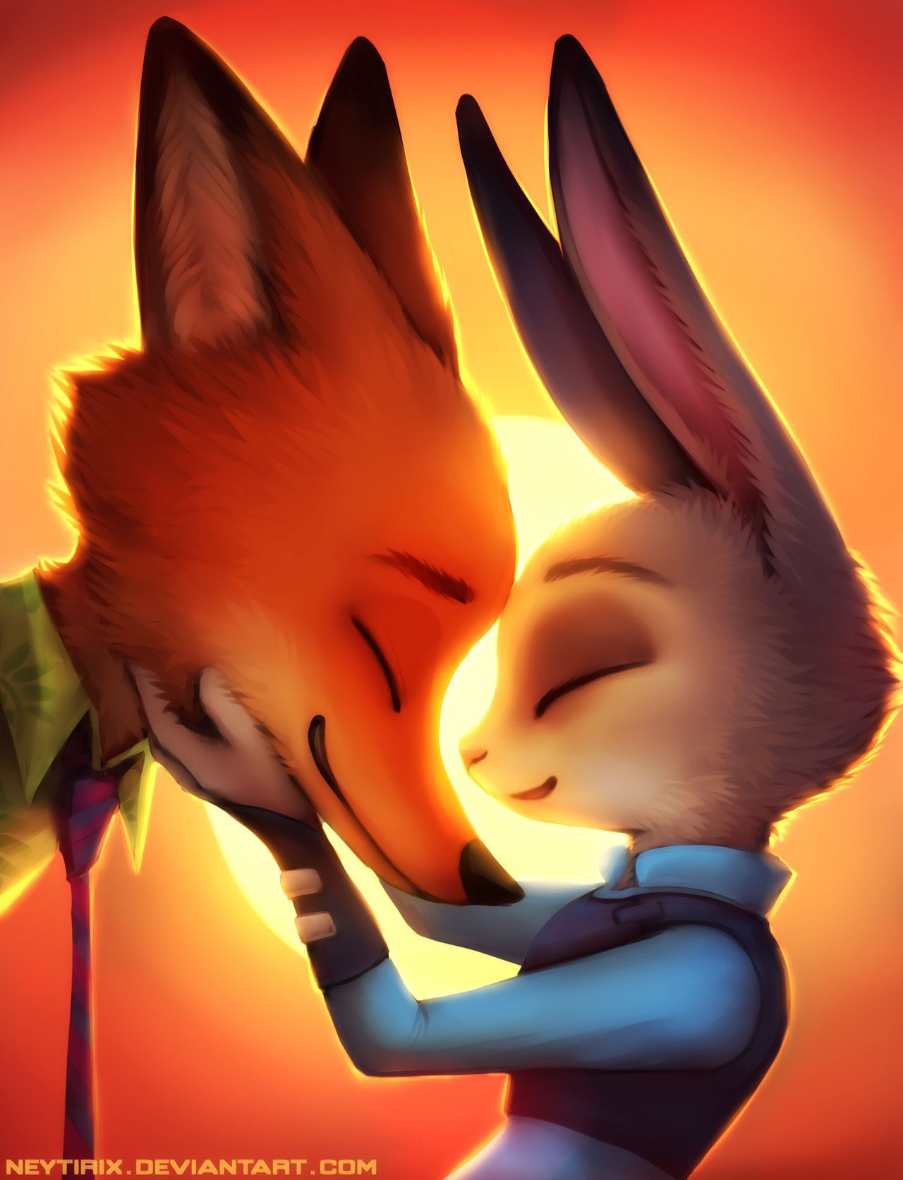 Art Nick And Judy 687726249. Disney Animasyonu, Disney çizimleri, Disney Sanatı