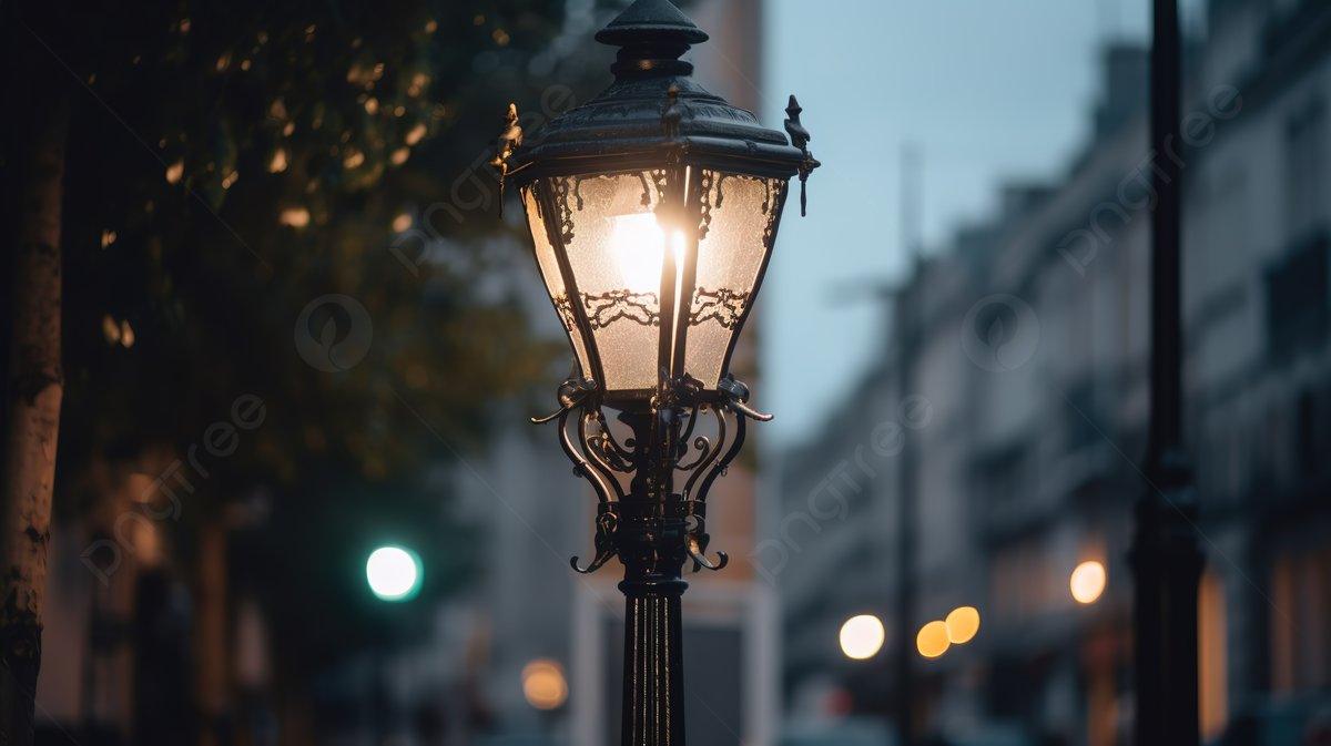 The Street Lamp At Night Background, Lamp Post Picture Background Image And Wallpaper for Free Download