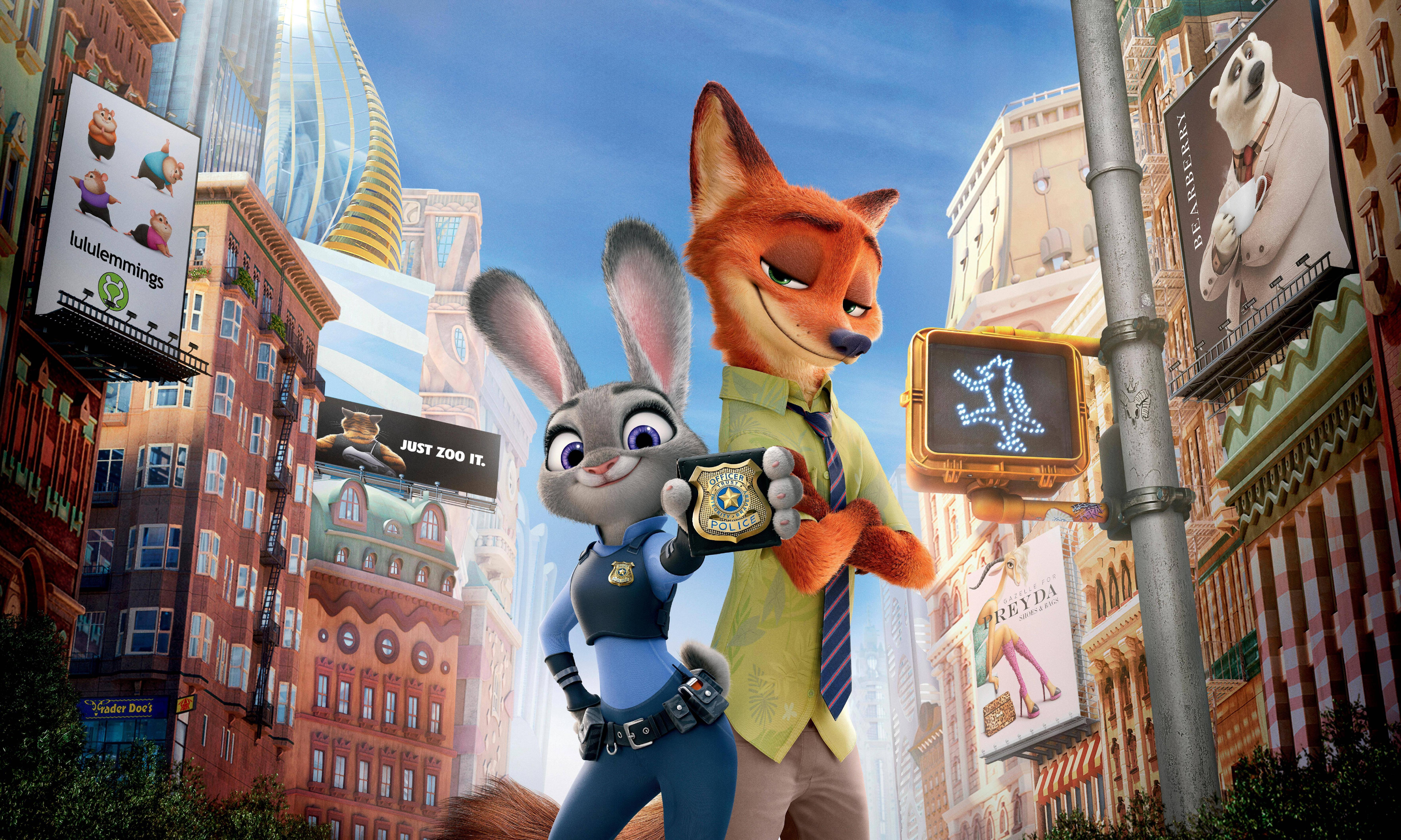 Zootopia Judy Hopps And Nick, HD Movies, 4k Wallpaper, Image, Background, Photo and Picture