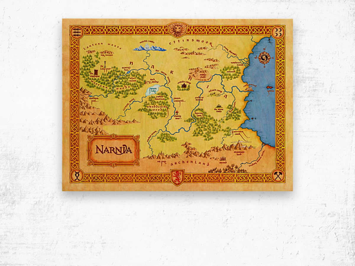 Narnia map