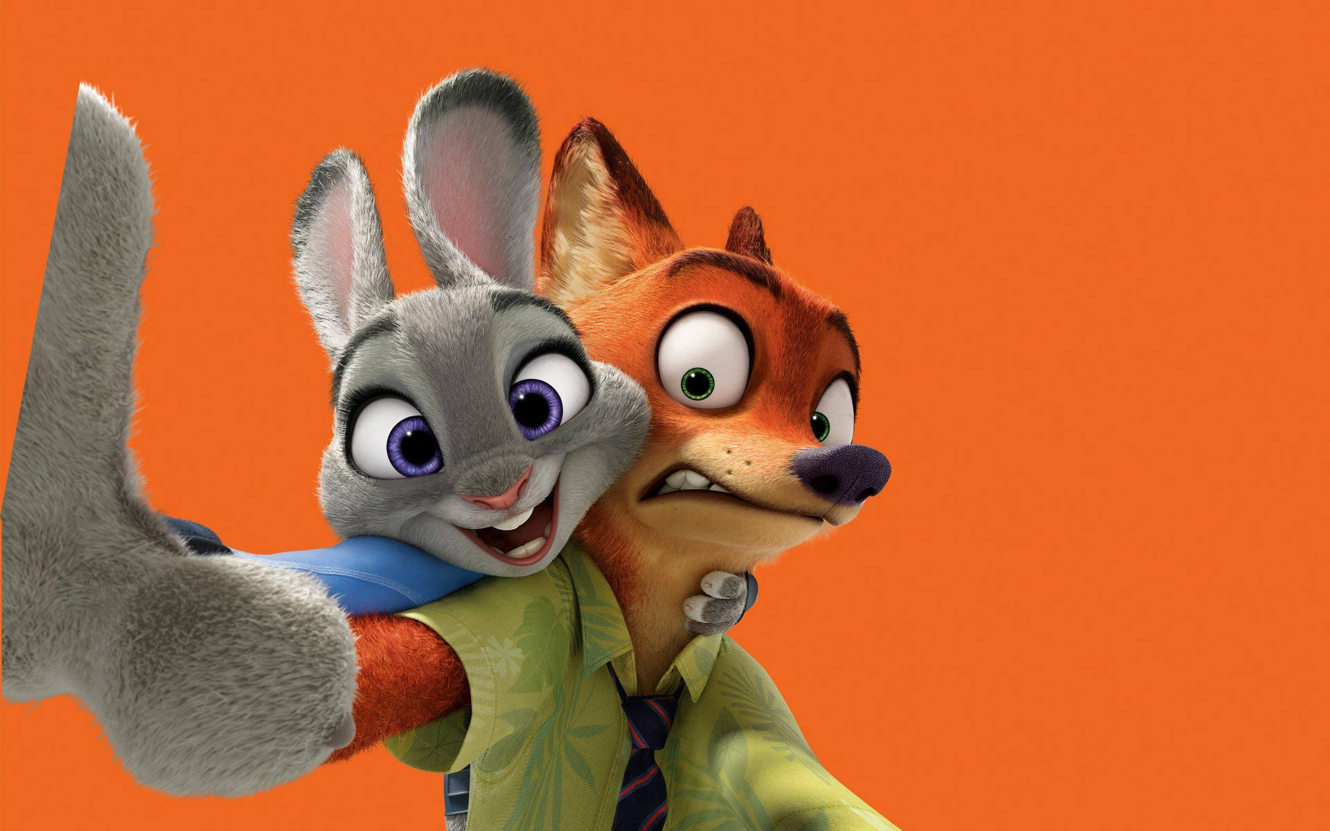 Download Judy And Nick Zootopia 4k Cartoon Wallpaper