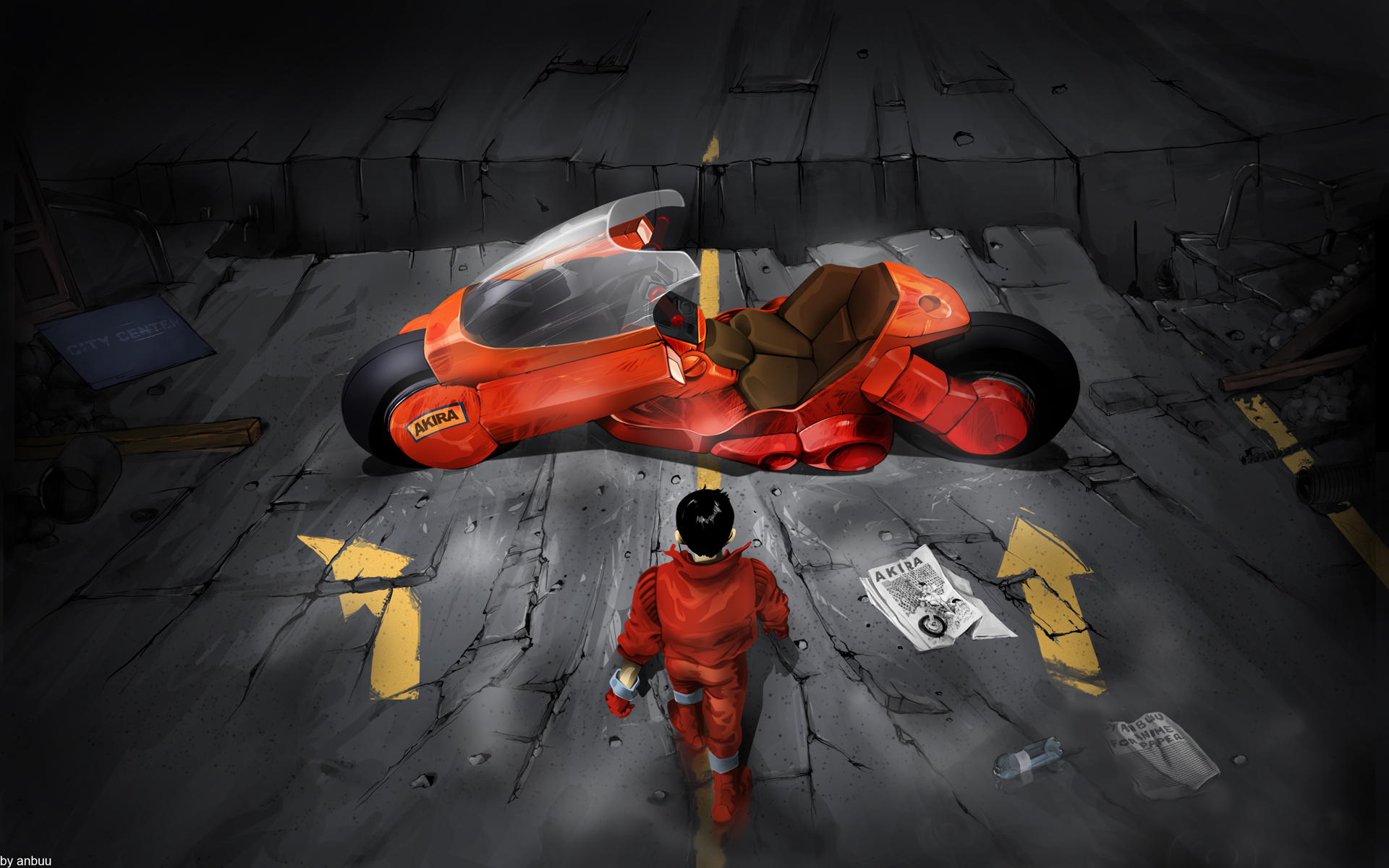 Akira HD Wallpaper: The Iconic Ride Awaits