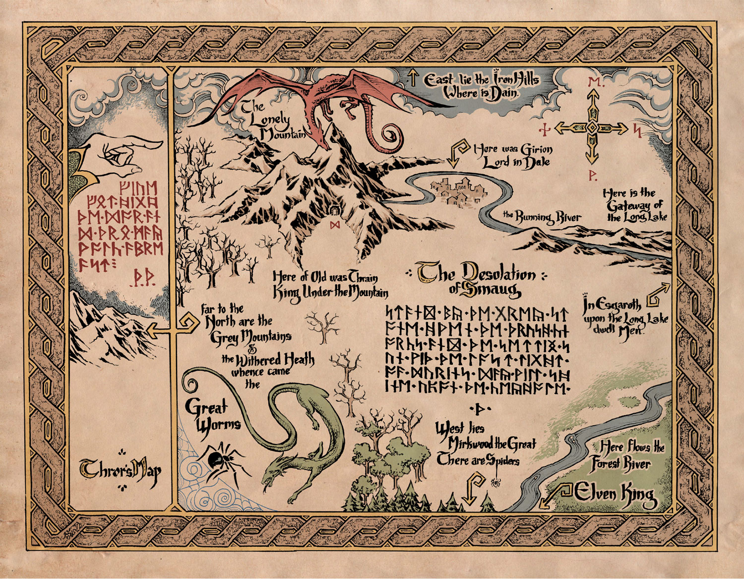 Fantasy Maps. The Stranger's Bookshelf