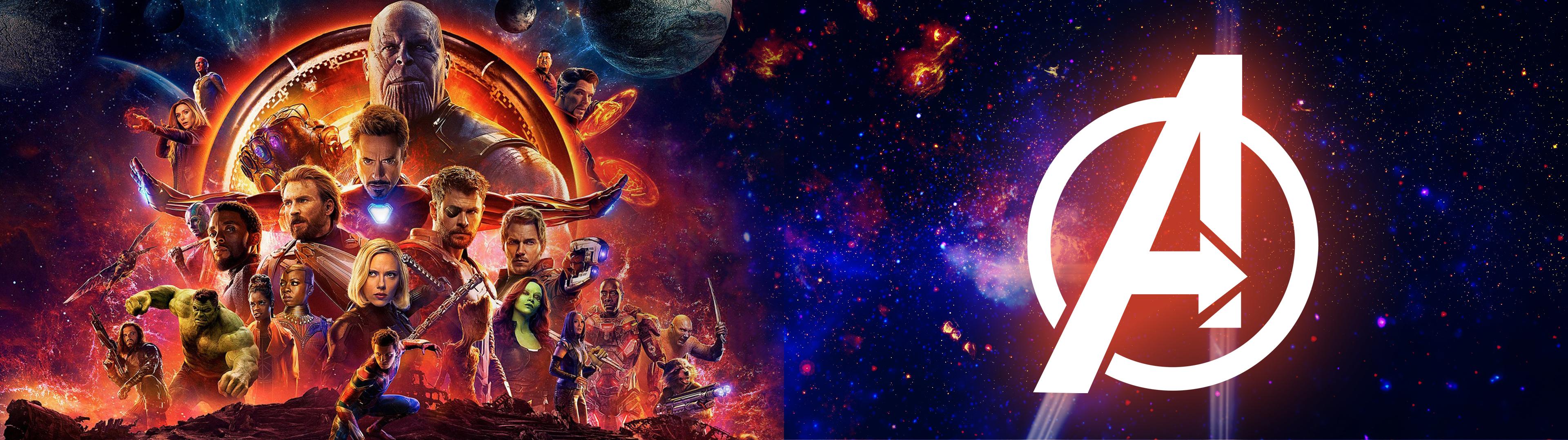 Marvel's Infinity War Dual Wallpaper (3840 x 1080)