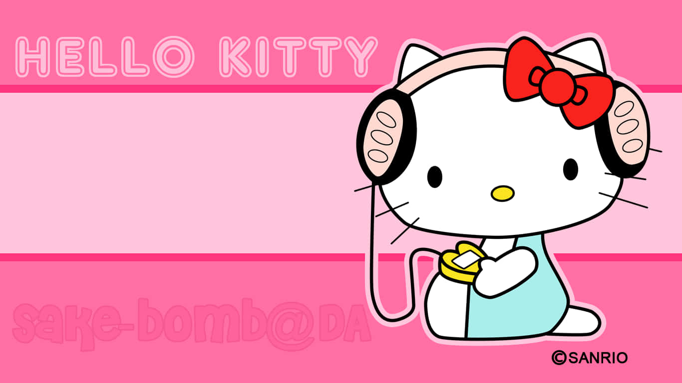 Download Find the Cutest Computer Around with Hello Kitty PC Wallpaper