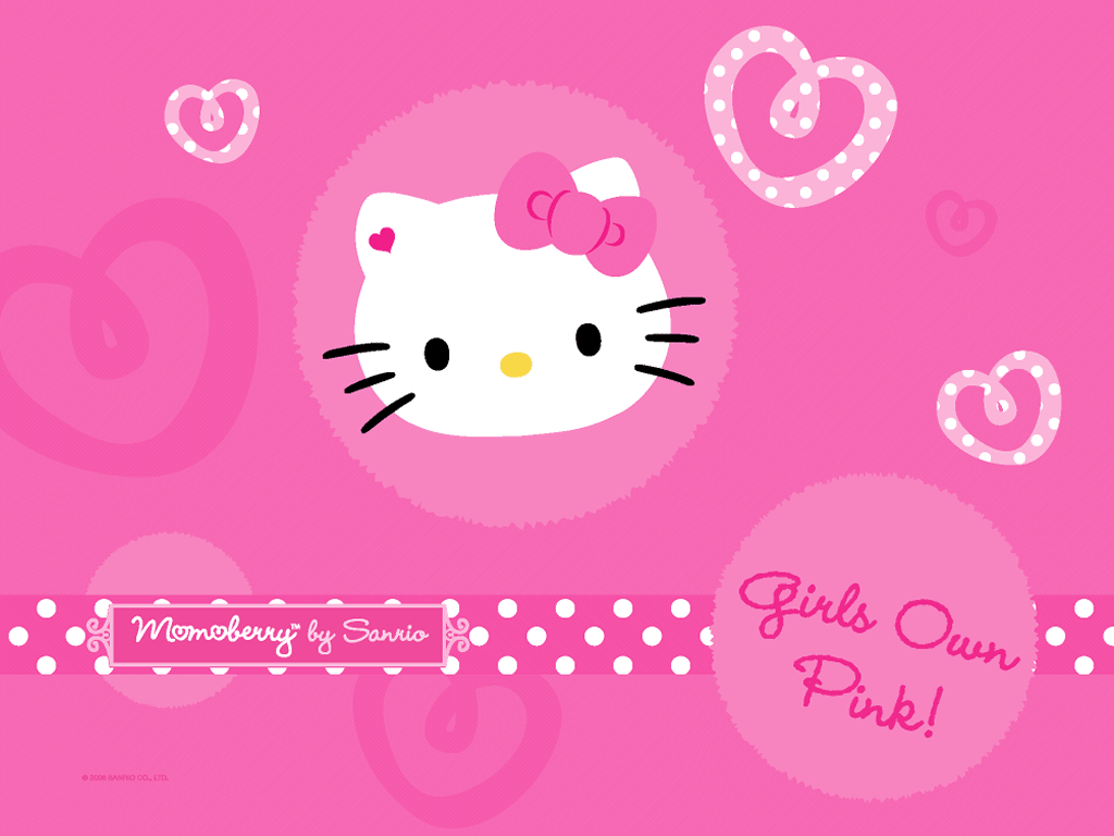 Free download Free Desktop Wallpaper Pink Hello Kitty Desktop Wallpaper [1024x768] for your Desktop, Mobile & Tablet. Explore Hello Kitty Wallpaper For Pc. Hello Kitty Background, Hello Kitty Wallpaper