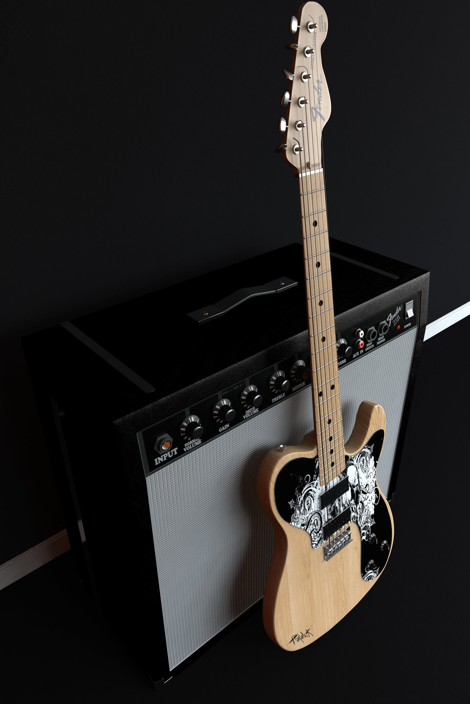Guitar AMP iPhone Wallpaper Free HD Wallpaper