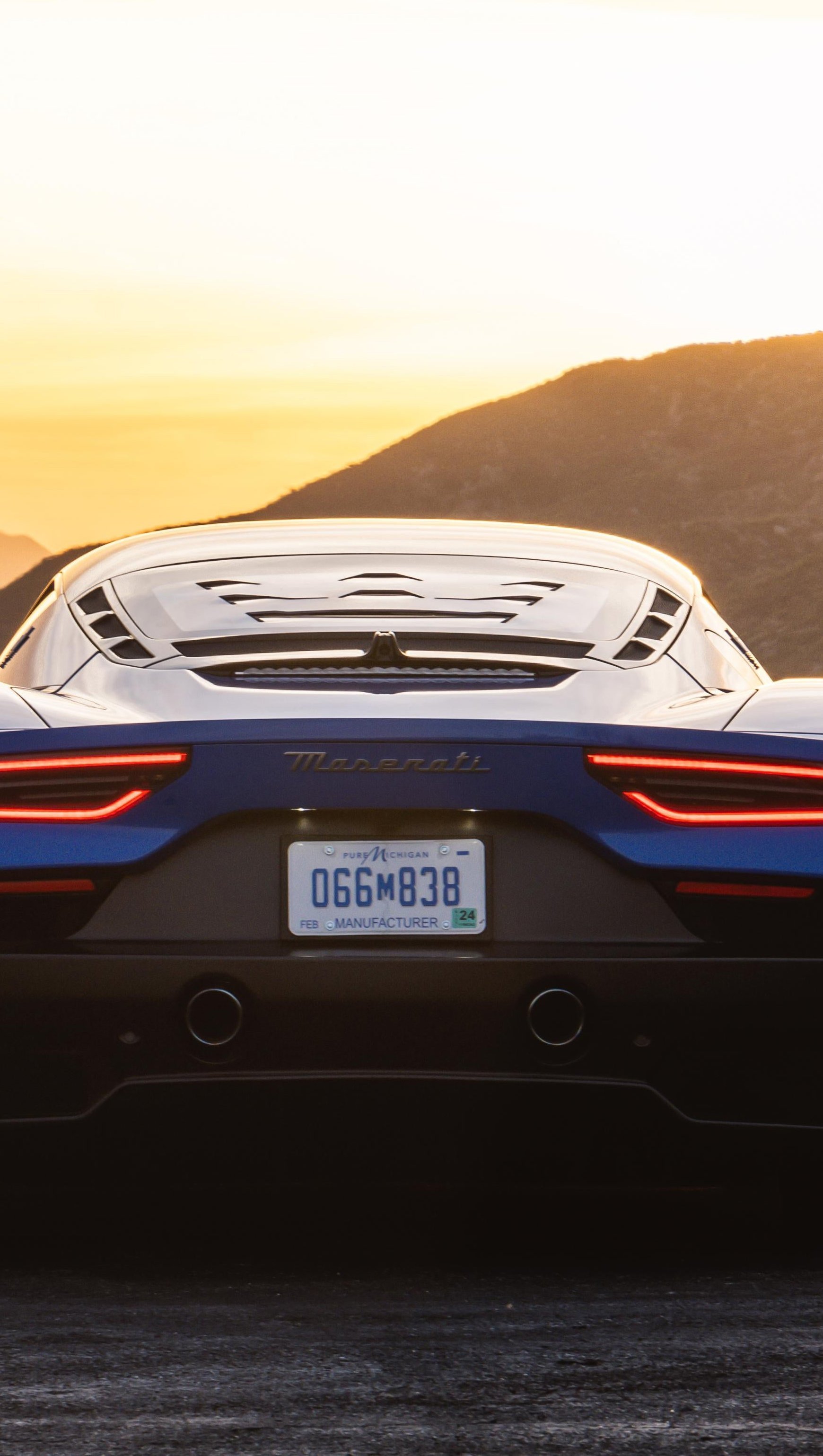 Maserati MC20 Coup rear Wallpaper