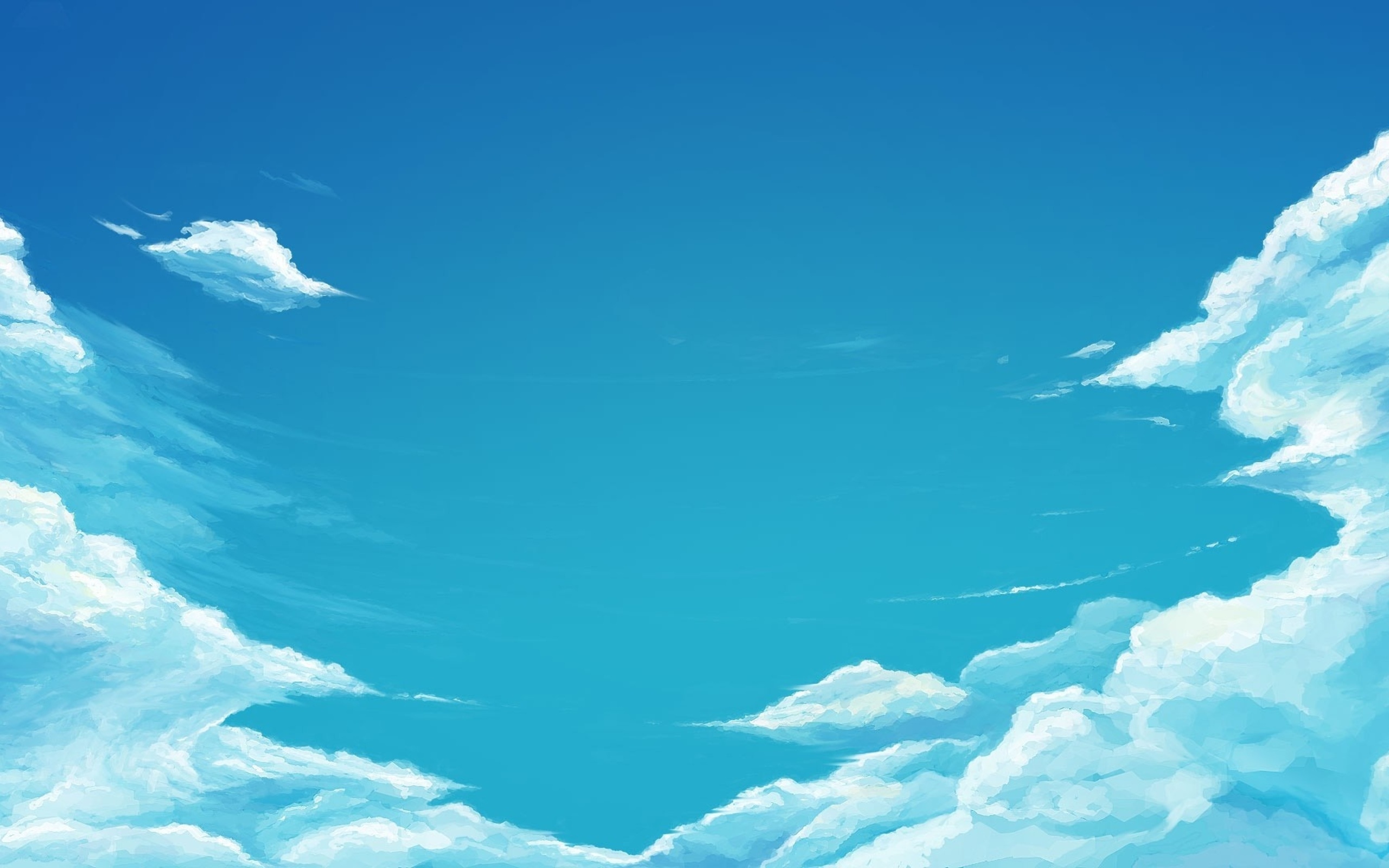 Sky Blue Colour sky Wallpaper Download