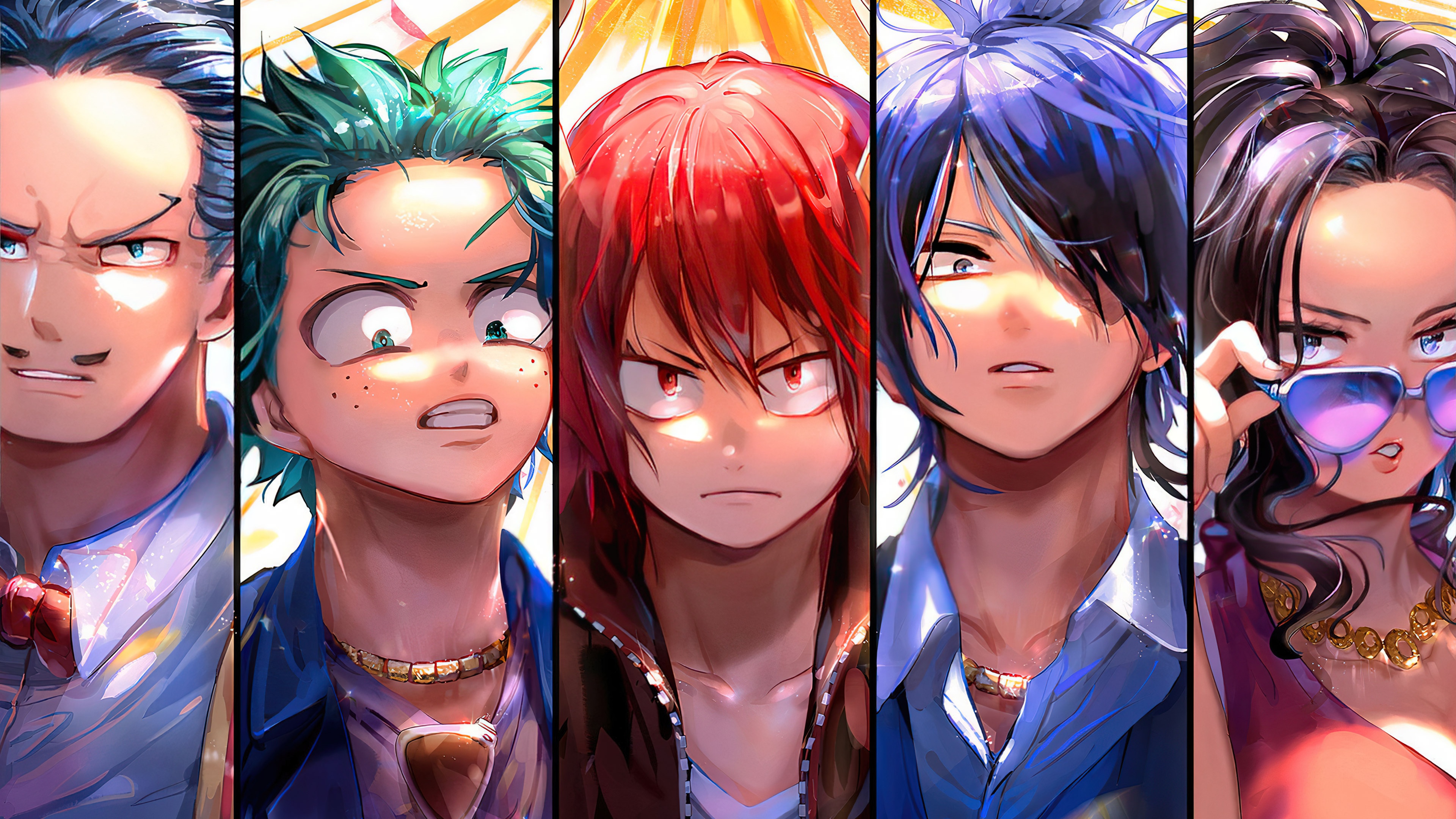 My Hero Academia Wallpaper 4K, Izuku