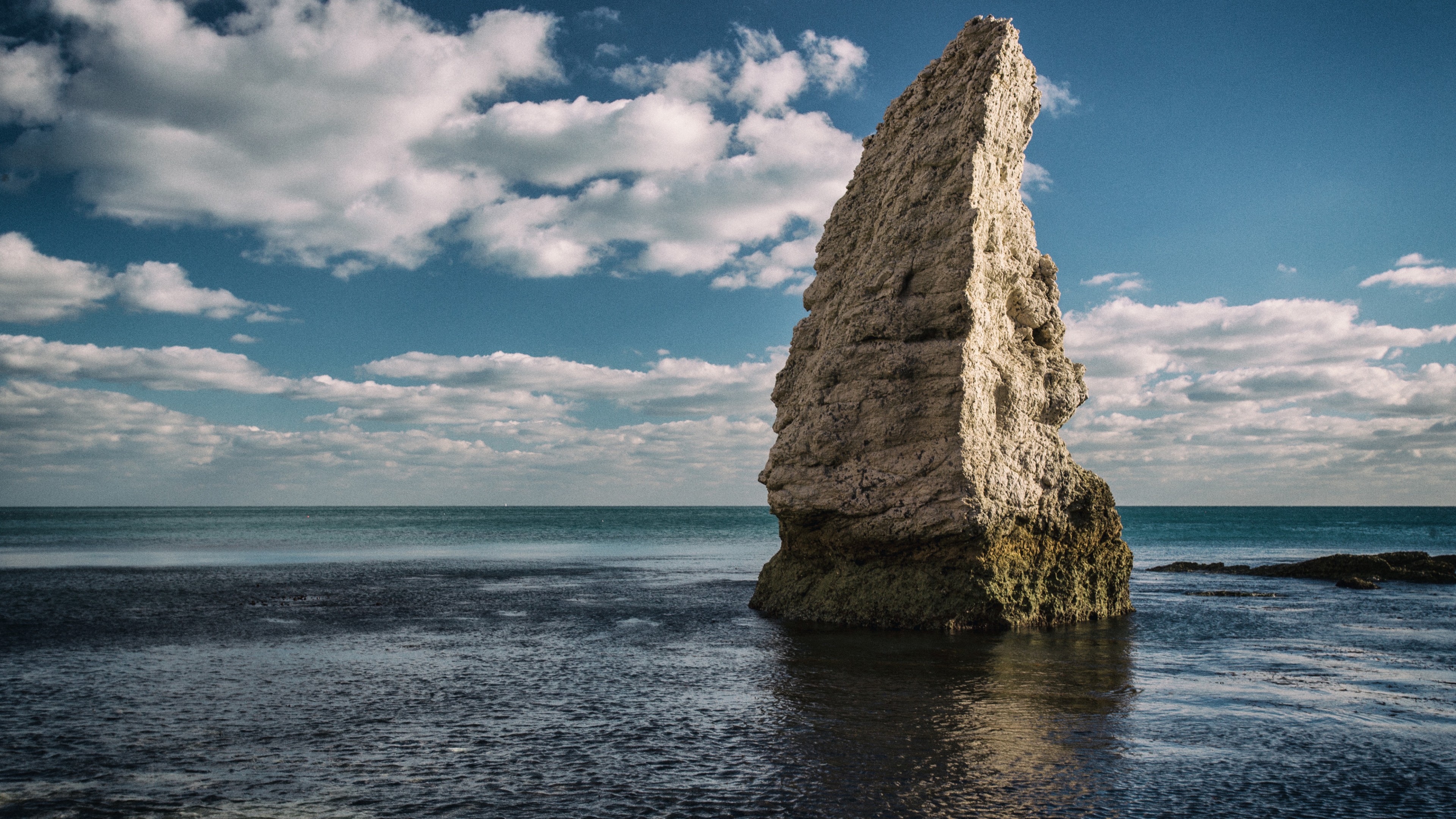 Wallpaper Jurassic Coast, 5k, 4k wallpaper, Dorset, England, rocks, clouds, Nature