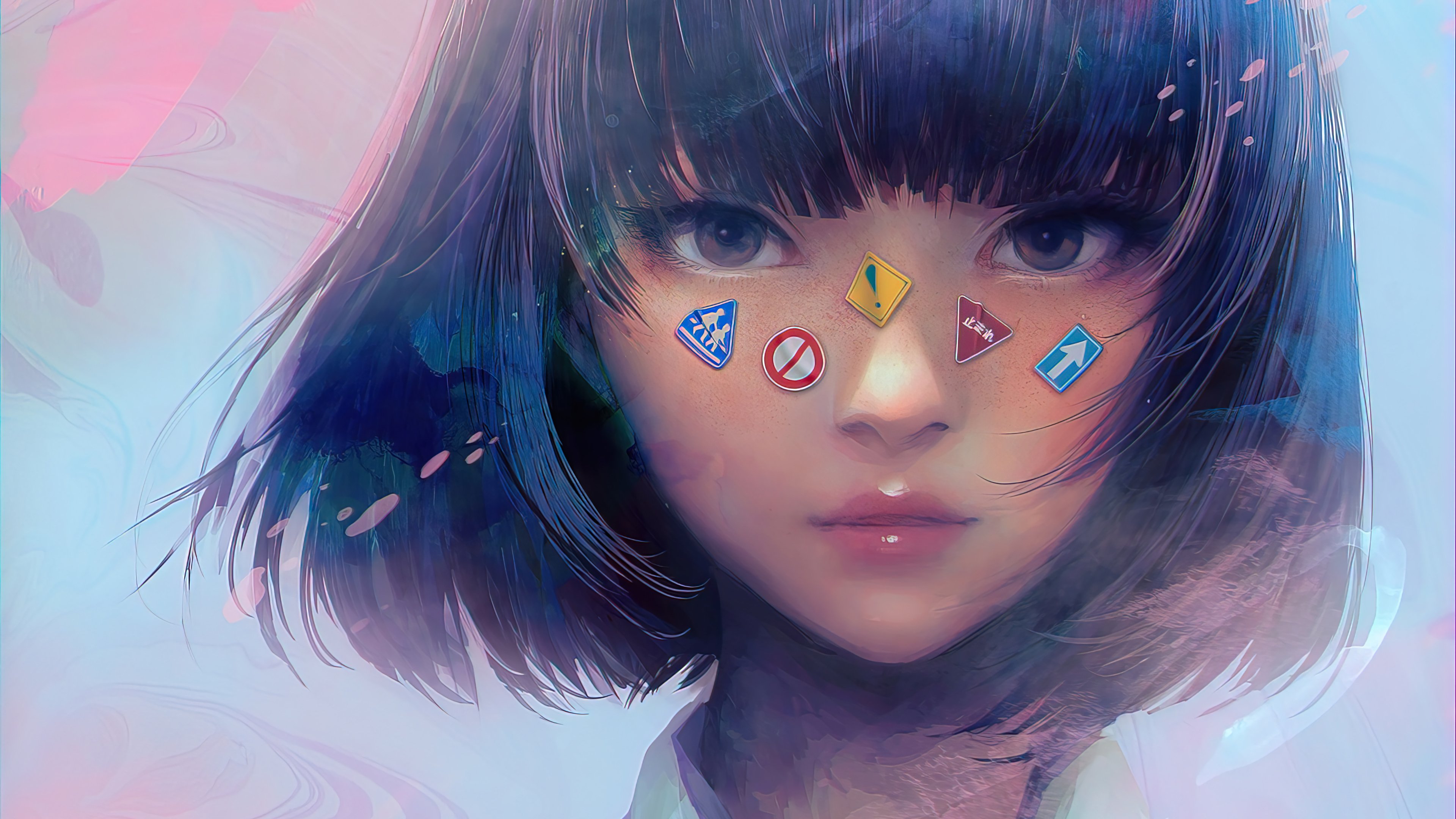 Anime School Girl Wallpaper 4k Ultra HD