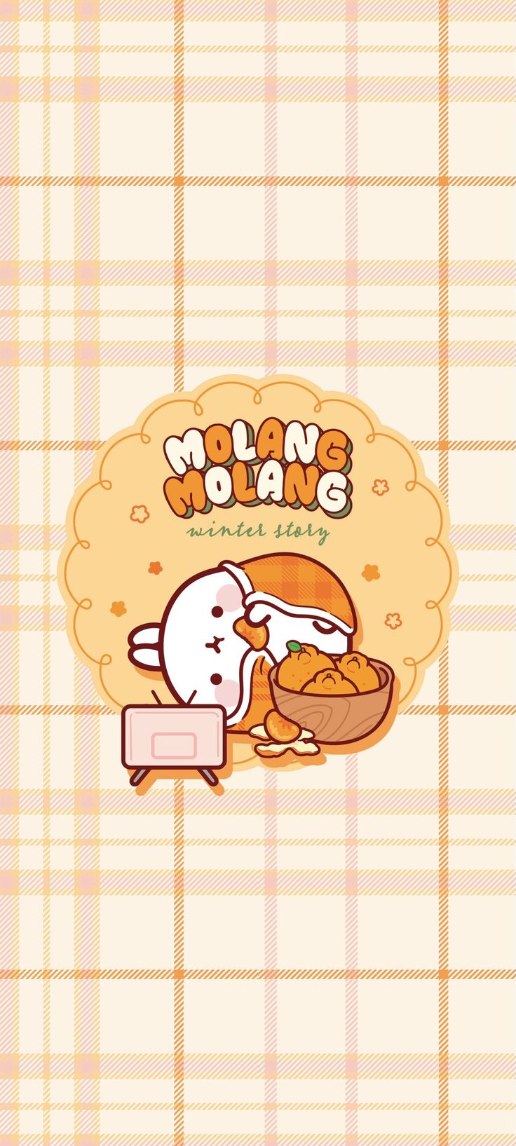 Wallpaper molang. Molang wallpaper, Molang, Cute wallpaper