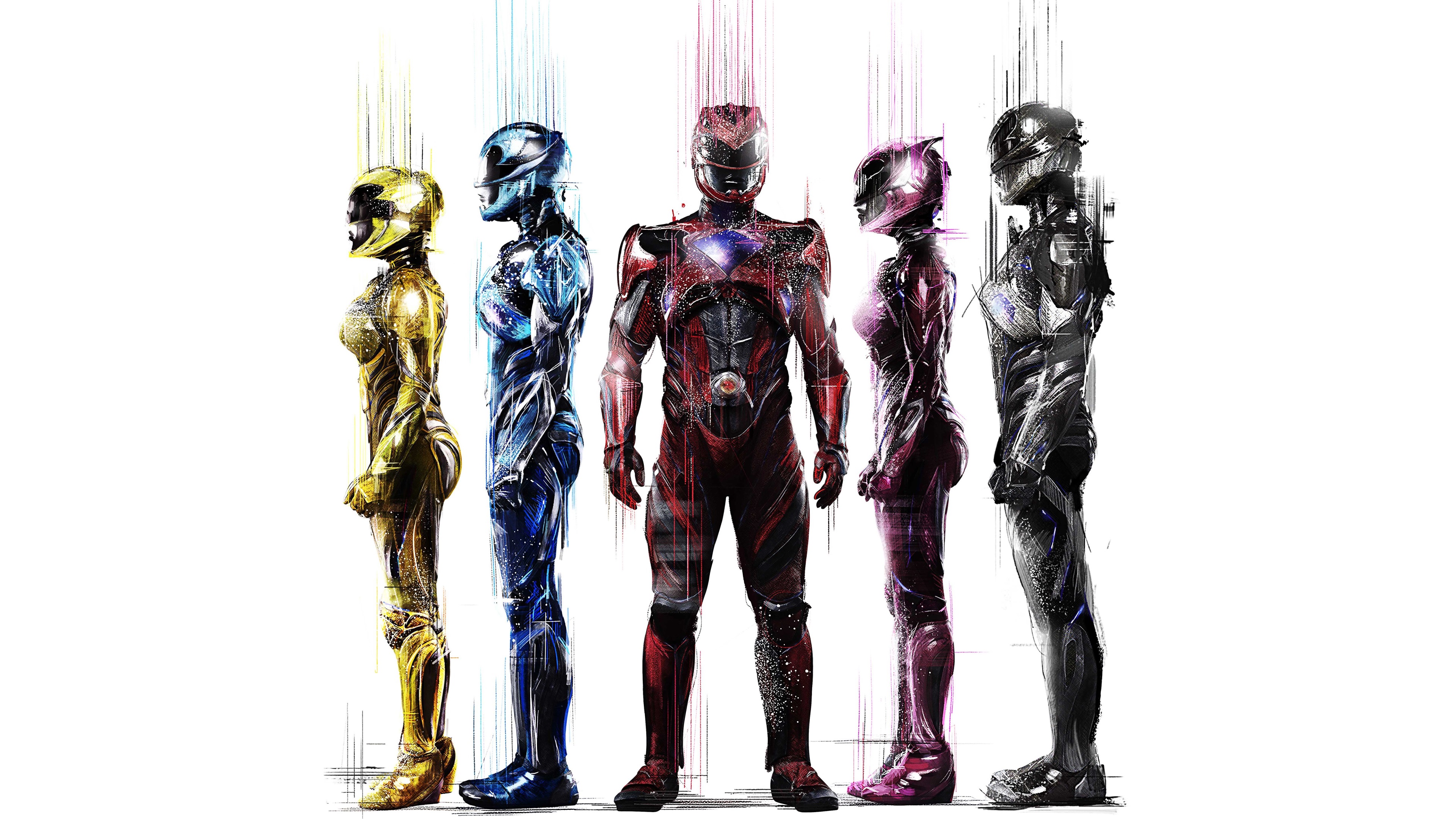 3840x2160 power rangers 4k cool wallpaper for desktop