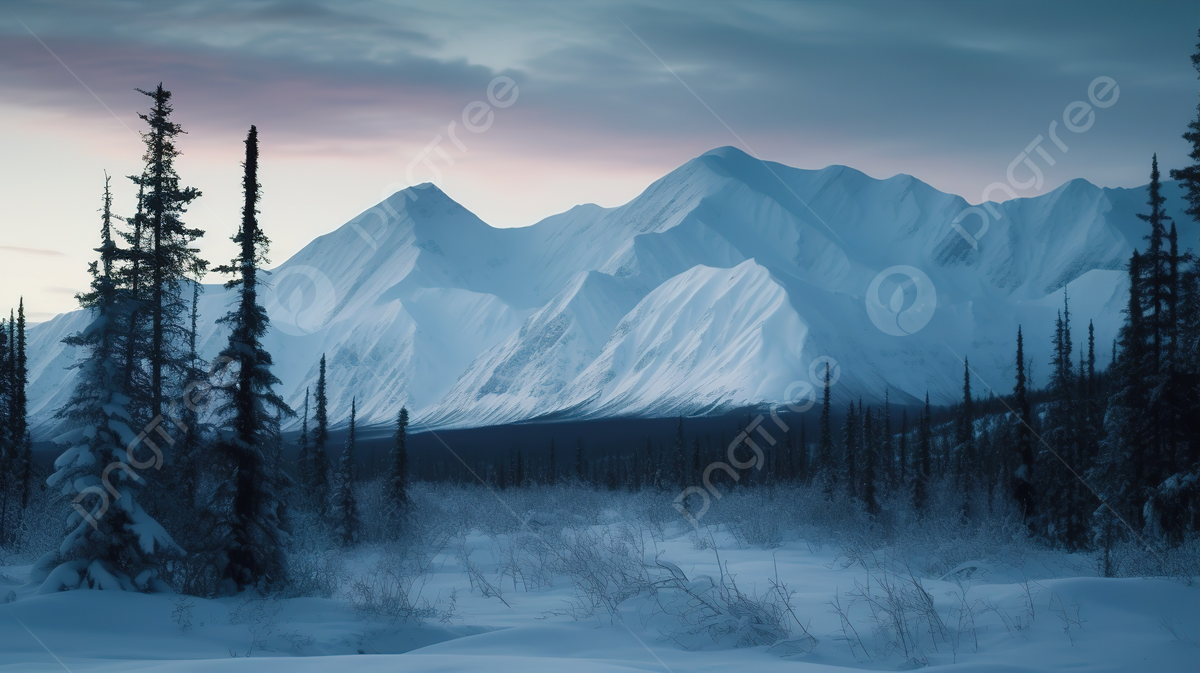 Alaskan Mountains Snowstorm Wallpaper Background, Alaska Picture Background Image And Wallpaper for Free Download