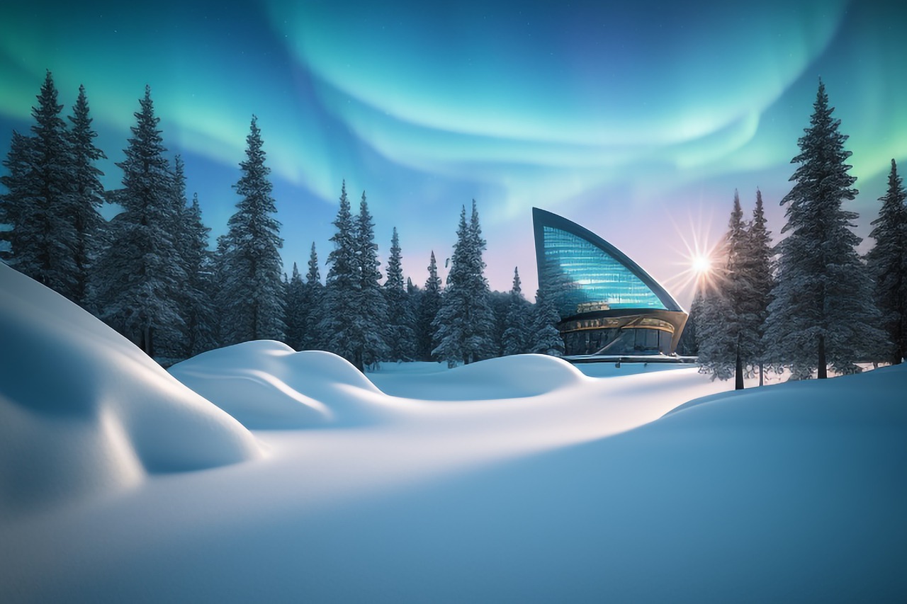 Download Forest Winter Fantasy Royalty Free Stock Illustration Image